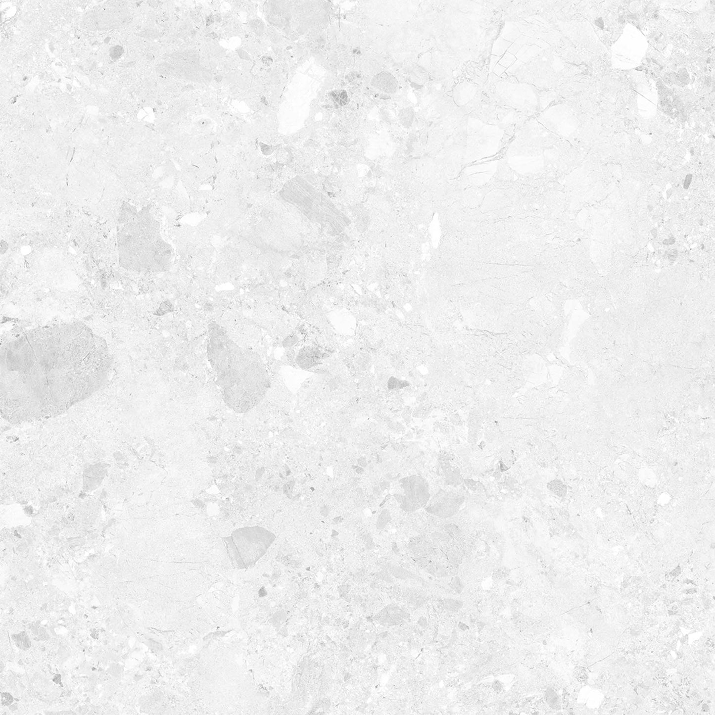 Terazzia White Matt - Smooth Porcelain Wall & Floor Tile
