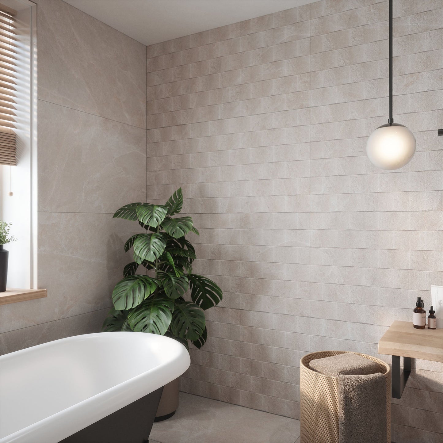 Beige Matt - Palma Smooth Wall & Floor Tile Sample