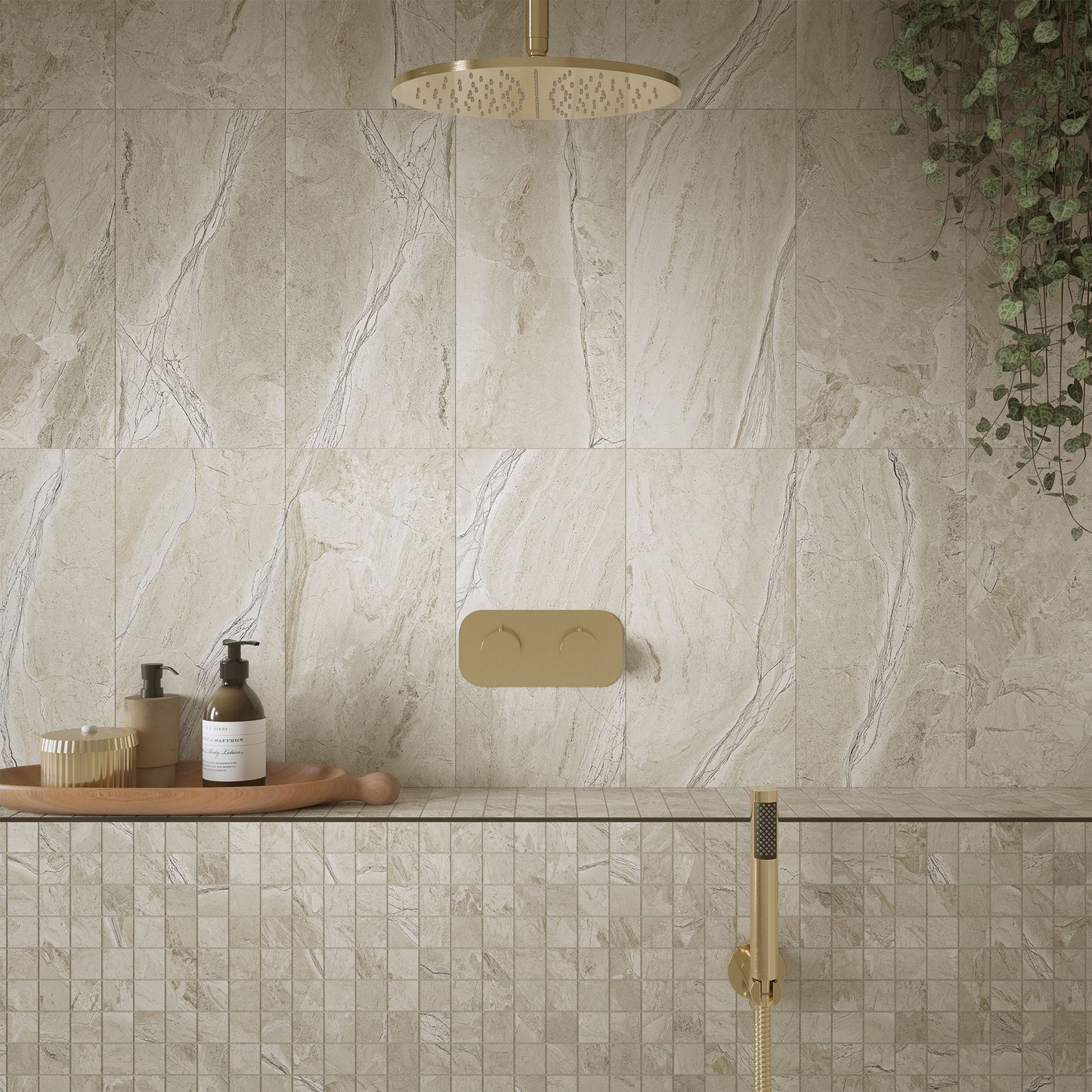 Natural Matt - Origins Smooth Porcelain Wall & Floor Tile Sample
