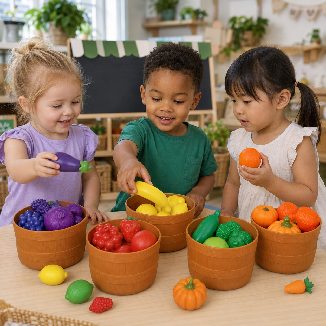 Farmer's Market Colour Sorting Set