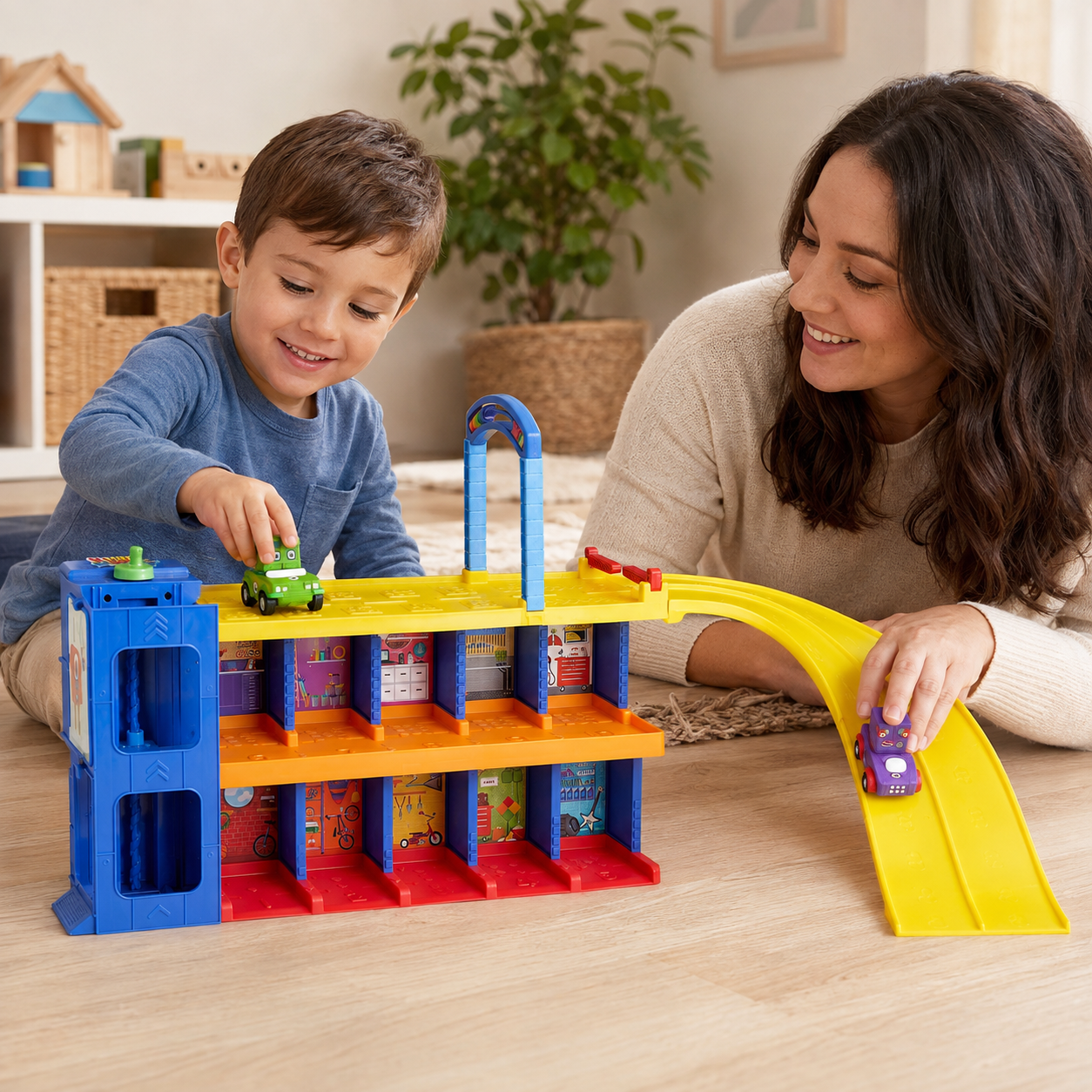 Numberblocks Counting Car Garage