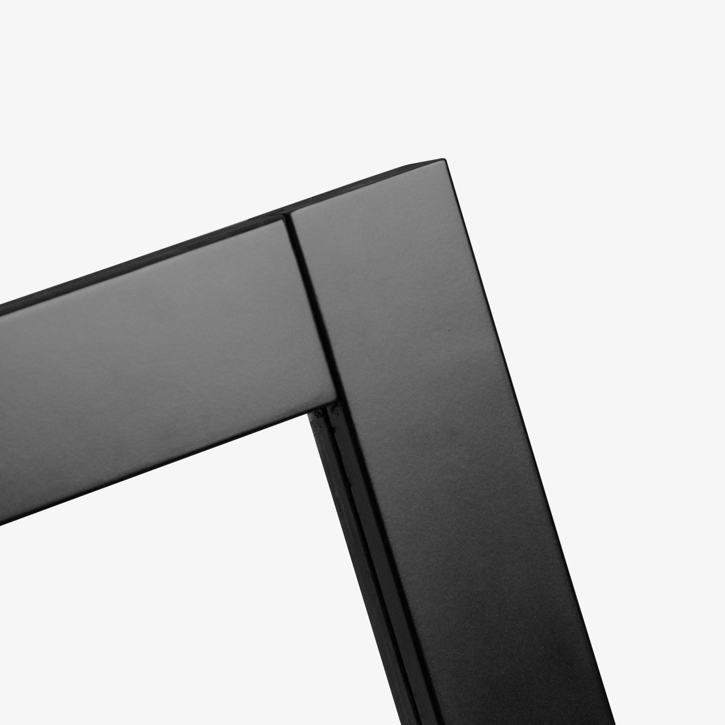 B-Grade Black Internal Fully Finished Industrial Studio 8 Light Clear Glass Door