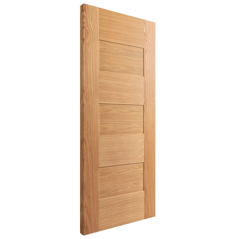 B-Grade Oak Internal Fully Finished Edison 7 Panel Door