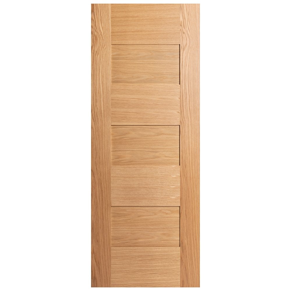 B-Grade Oak Internal Fully Finished Edison 7 Panel Door