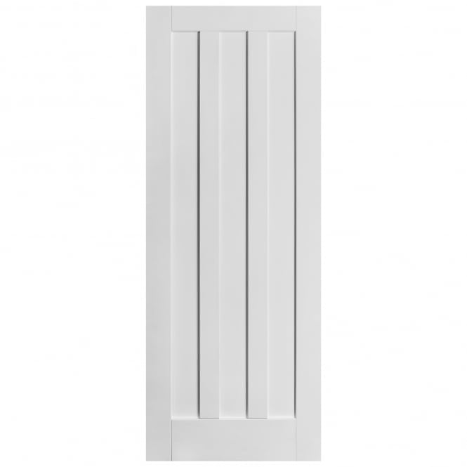 B-Grade White Internal Primed Ashton 3 Panel FD30 Fire Door