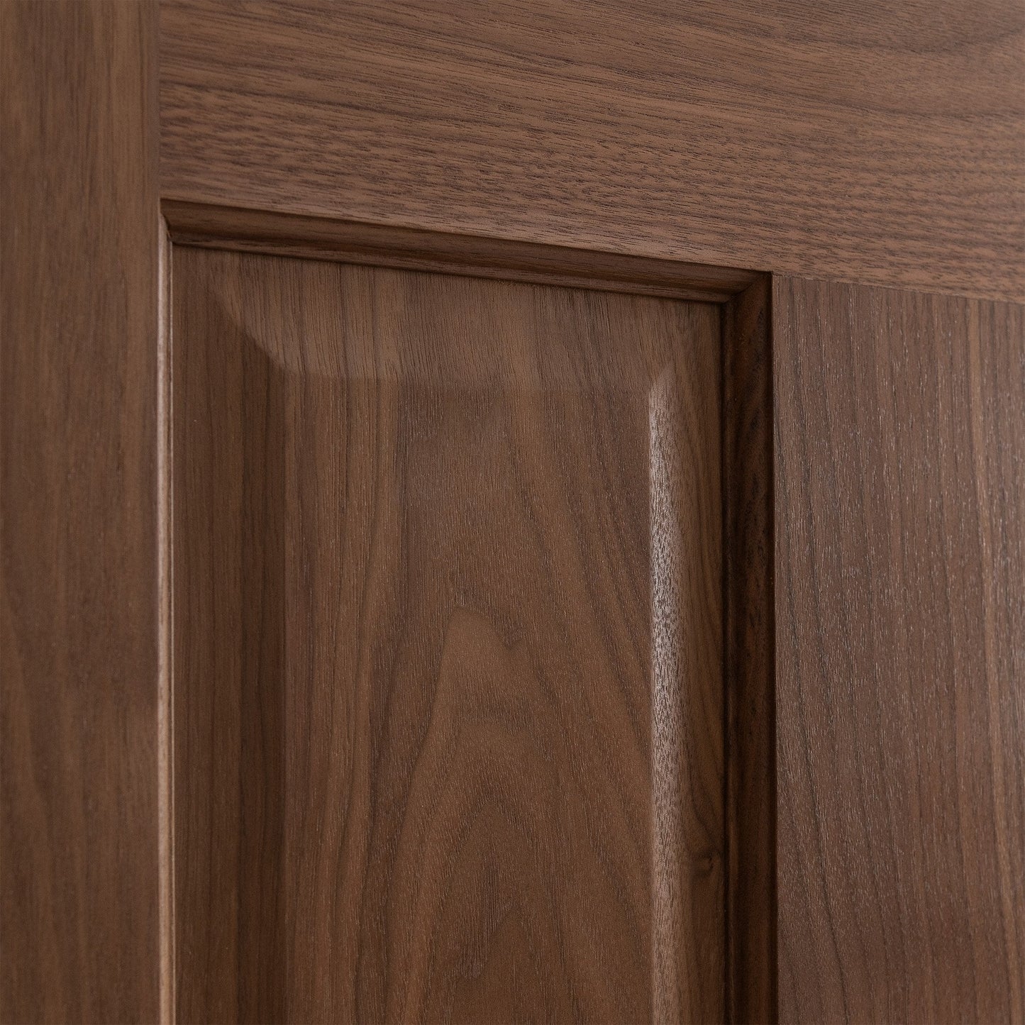 B-Grade Internal Walnut Fully Finished 4 Panel Victorian Door