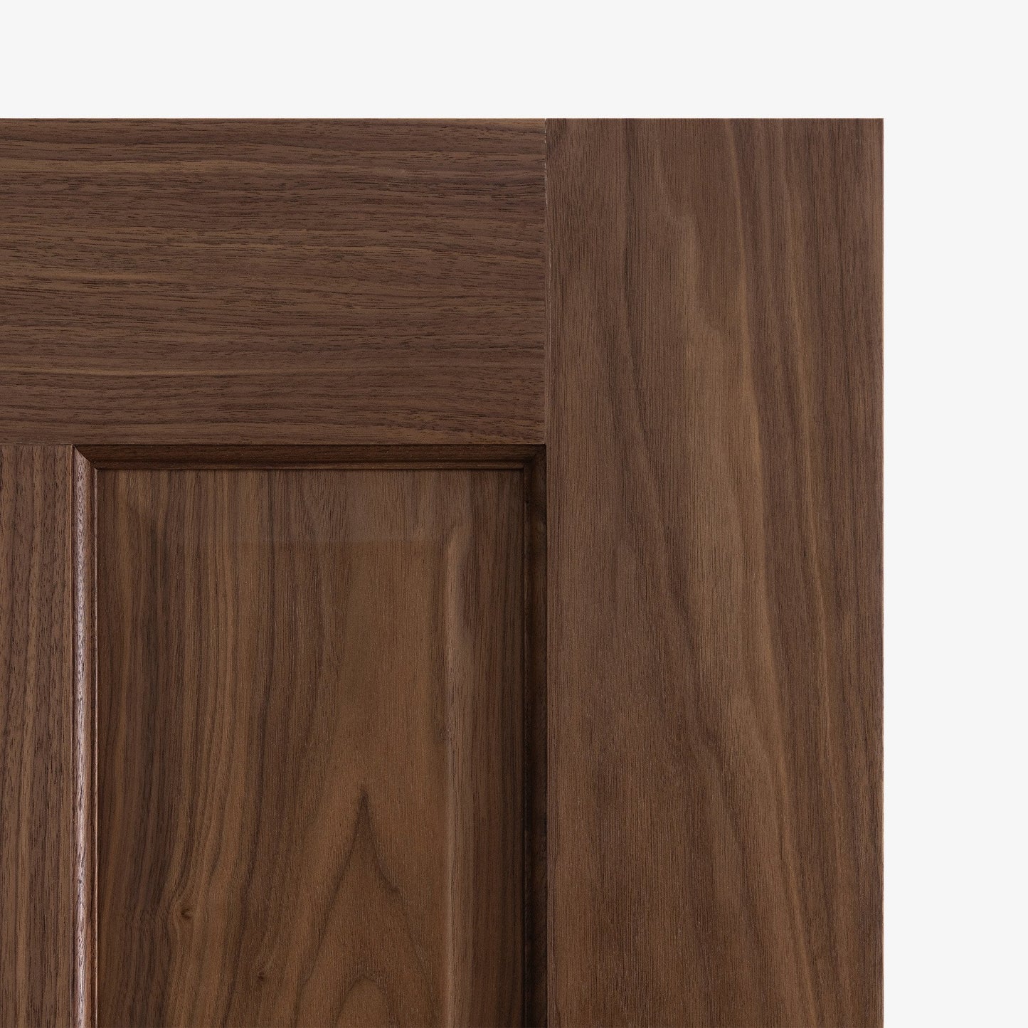 B-Grade Internal Walnut Fully Finished 4 Panel Victorian Door
