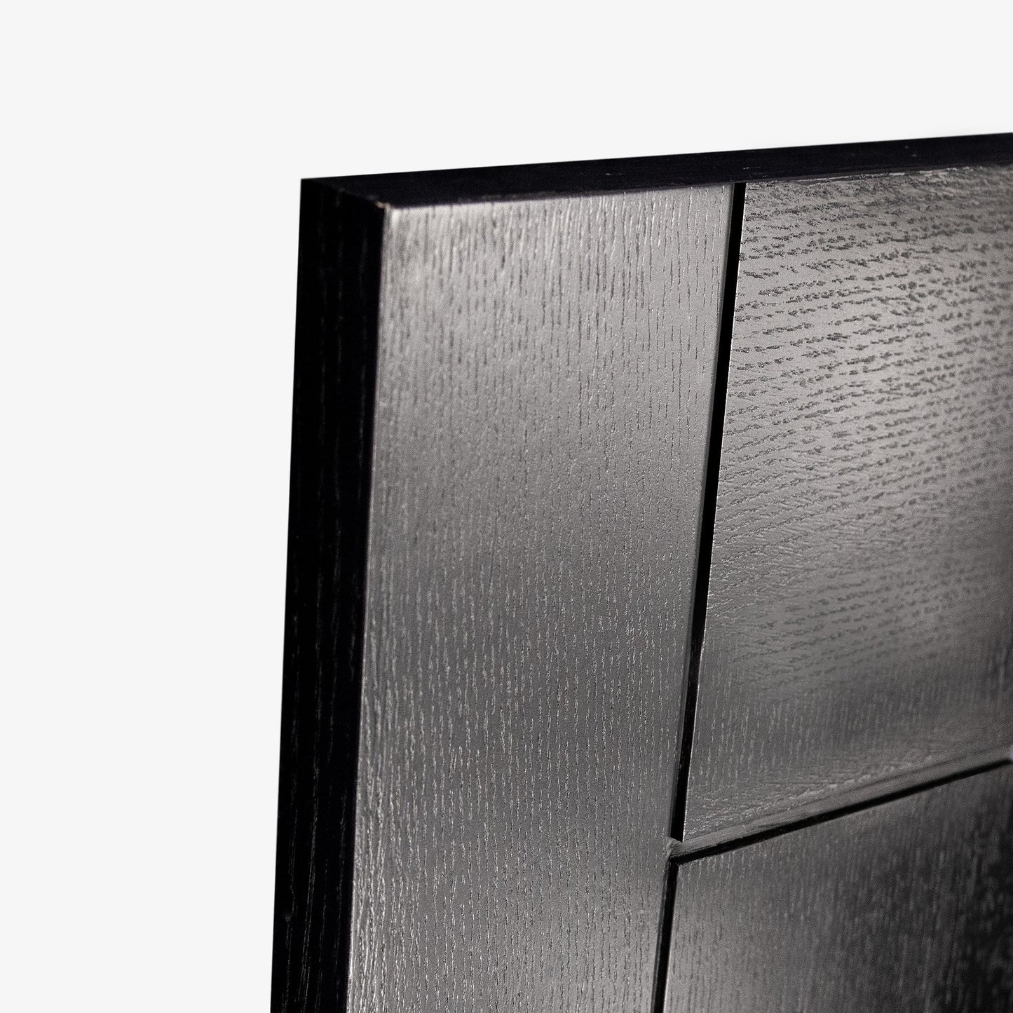 B-Grade Black Internal Fully Finished Oak Parma 1 Light Clear Glass Door