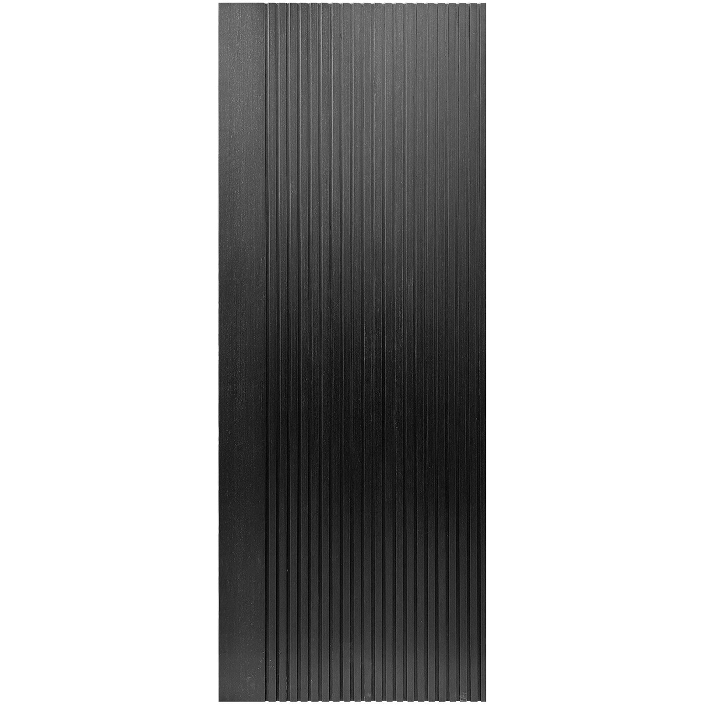 B-Grade Charcoal Black Internal Fully Finished Miami Door