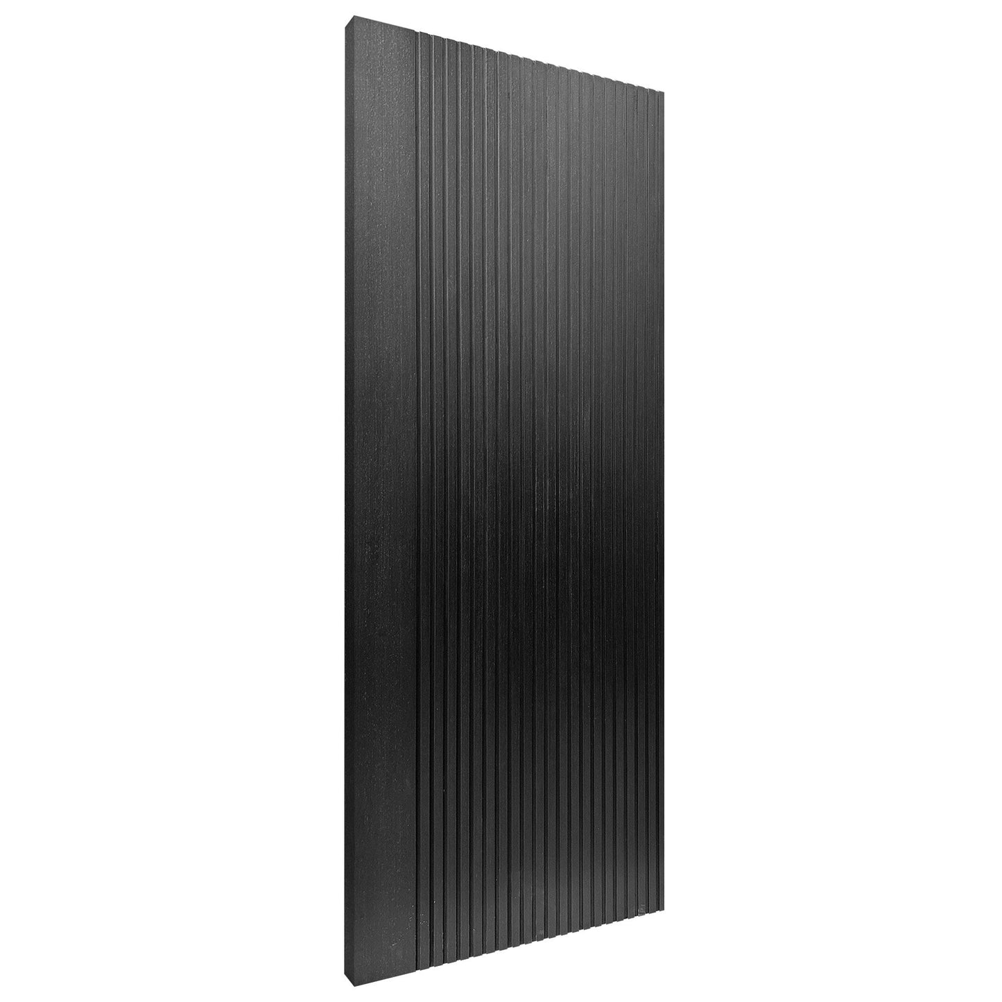 B-Grade Charcoal Black Internal Fully Finished Miami Door