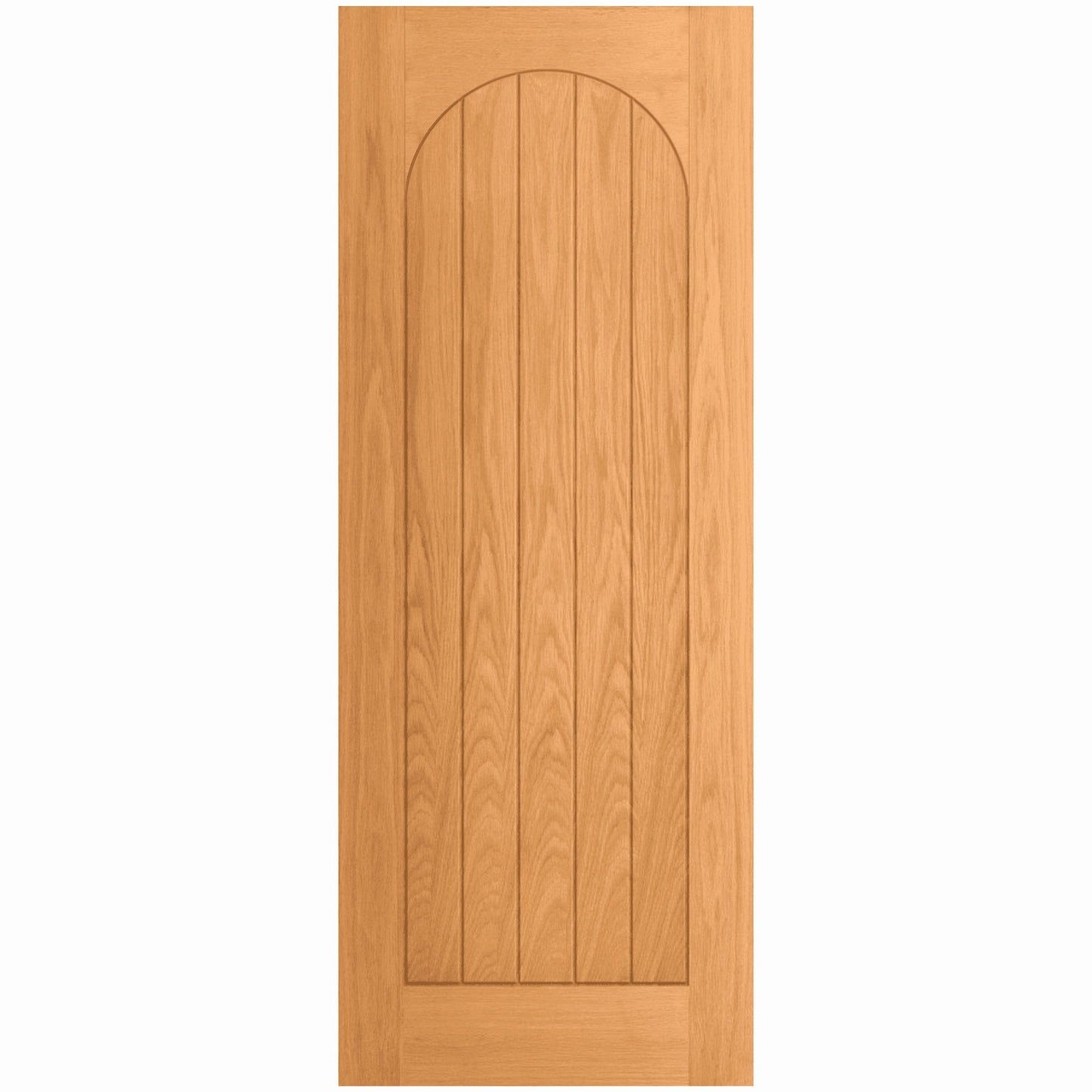 B-Grade Oak Internal Fully Finished Farley Arched Square Top Door