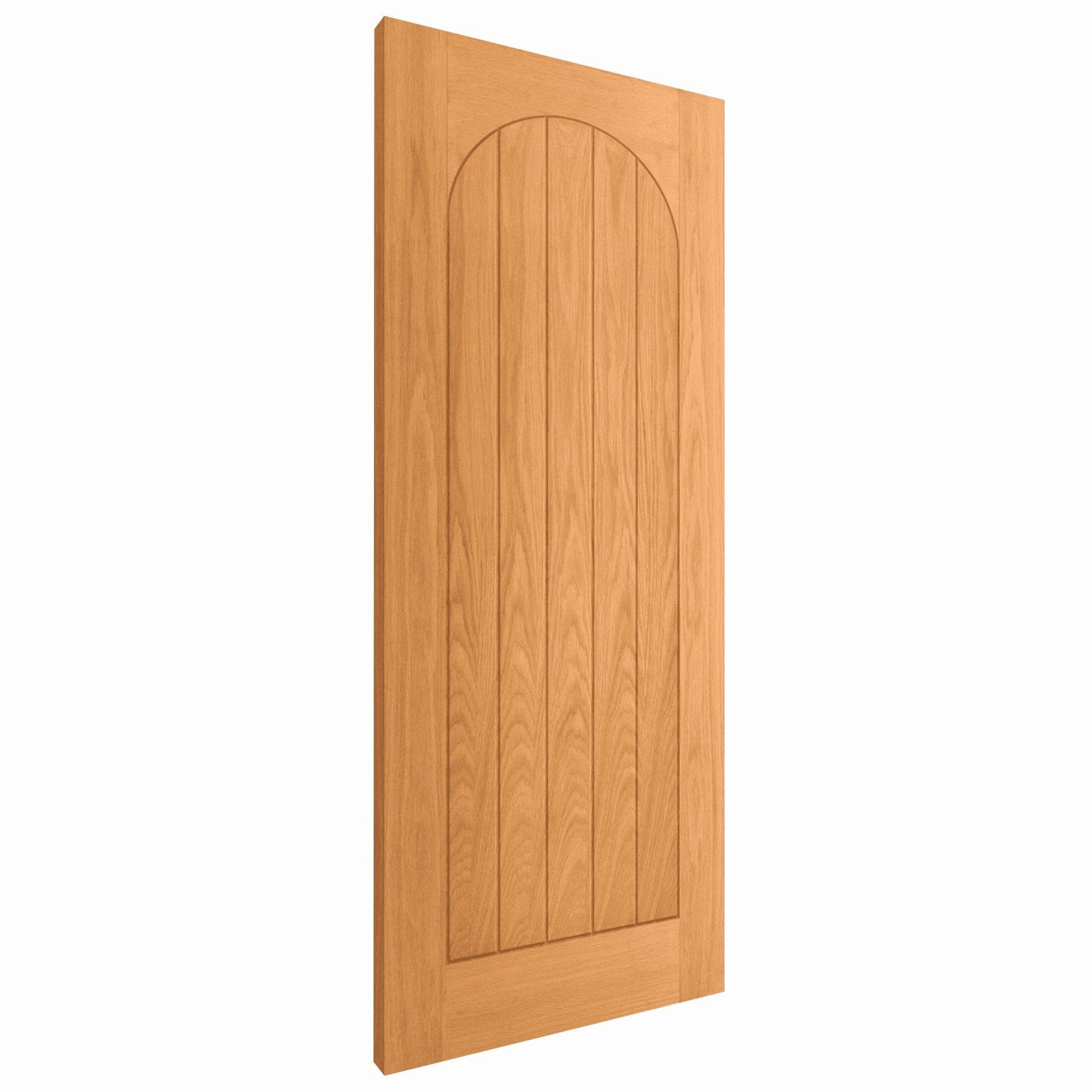 B-Grade Oak Internal Fully Finished Farley Arched Square Top Door