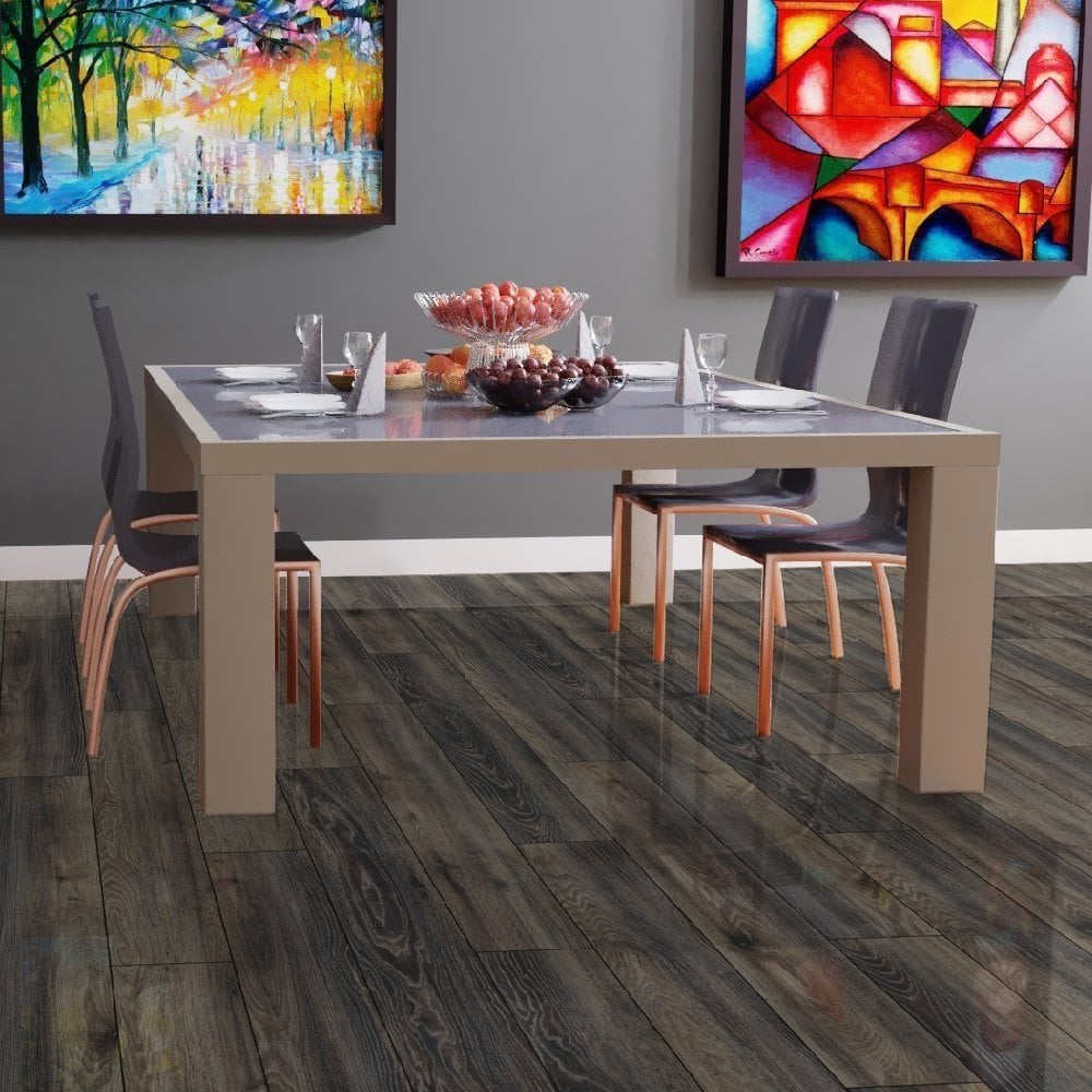 Ravine Oak - Lustre 8mm High Gloss Laminate Flooring