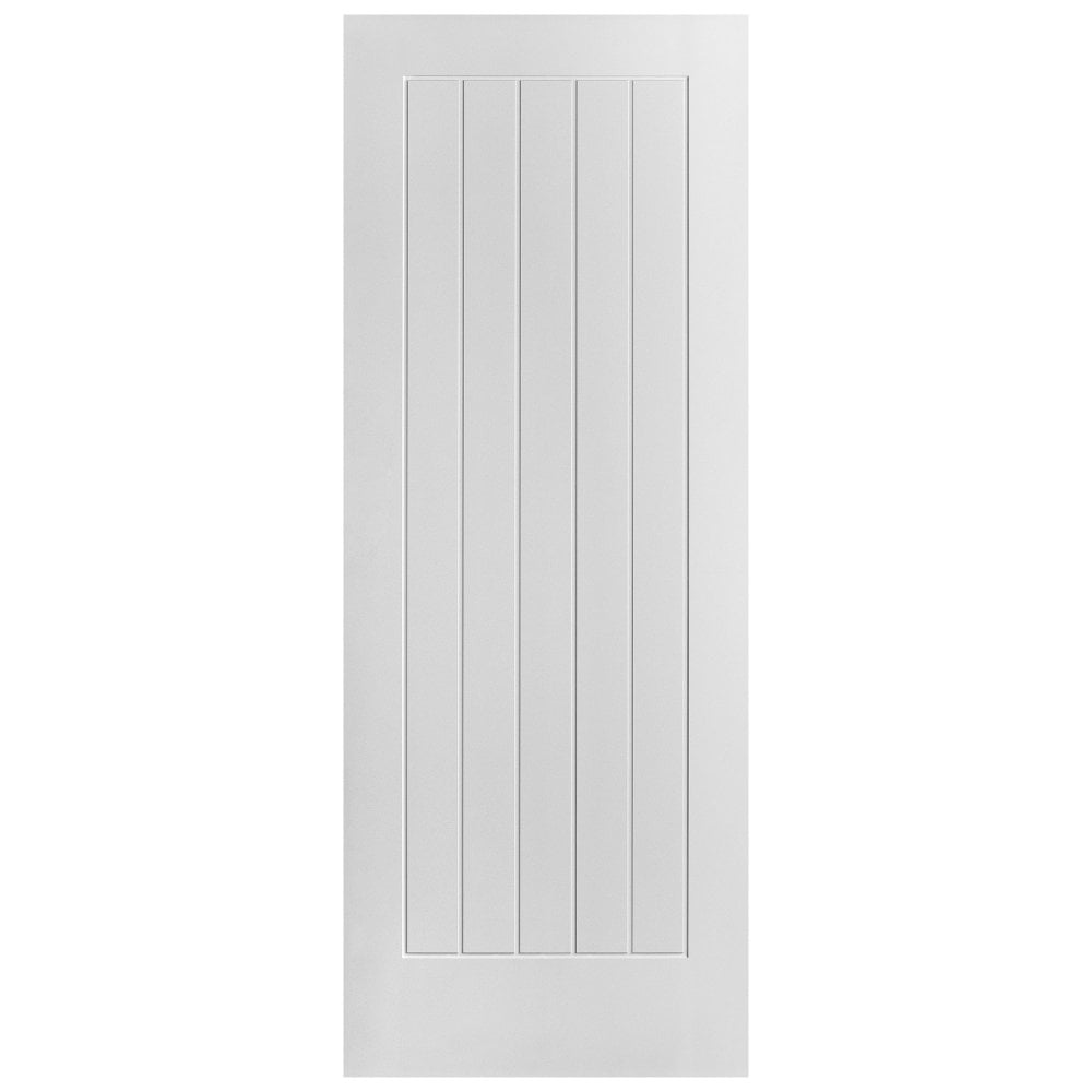 B-Grade White External Painted Composite Farley Door