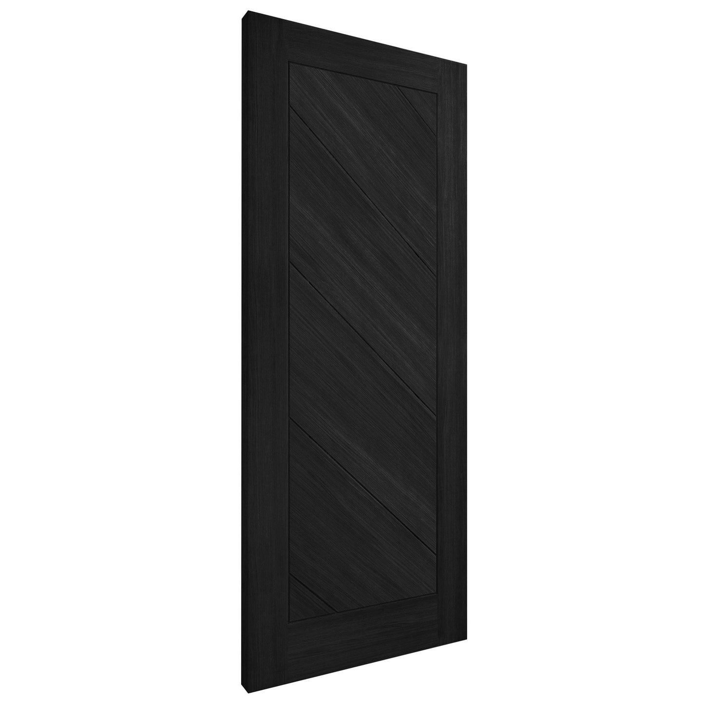 B-Grade Black Internal Fully Finished Endure Laminate Stockholm Door