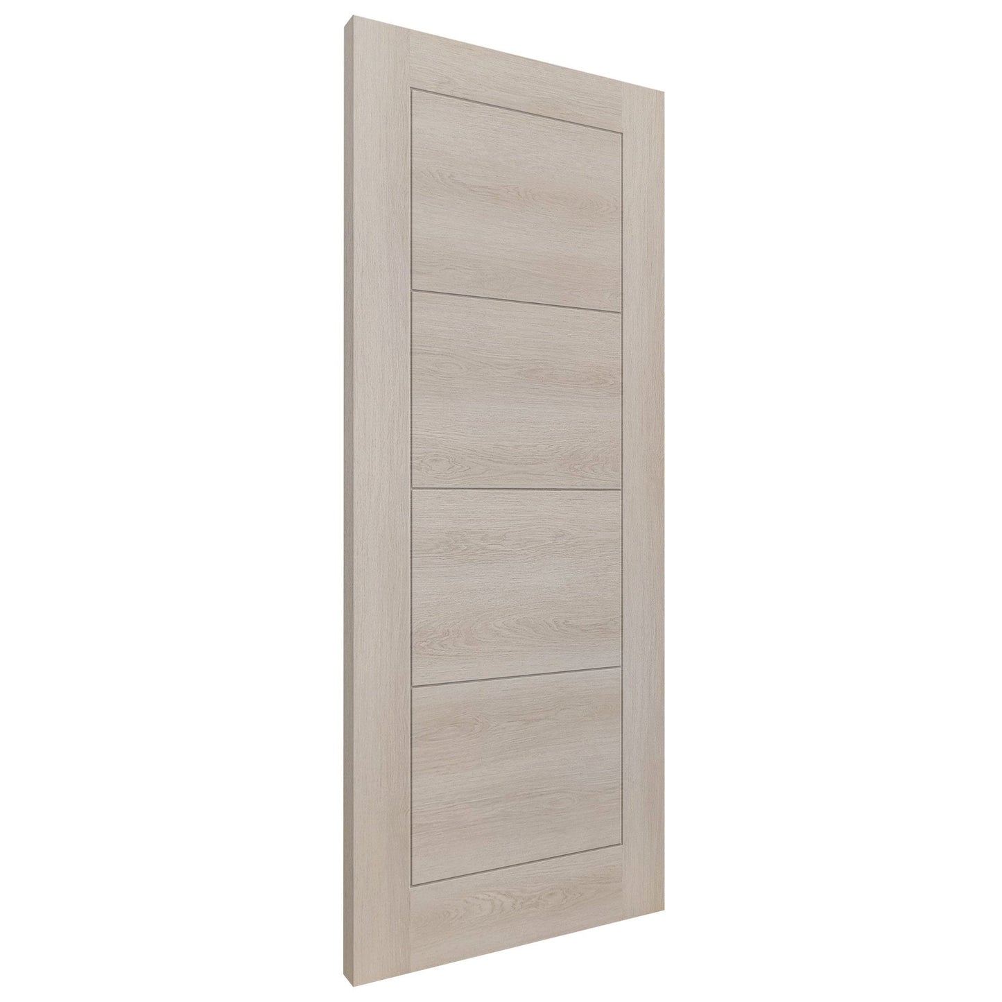 B-Grade Ivory Fully Finished Internal Endure Laminate Ladder FD30 Fire Door