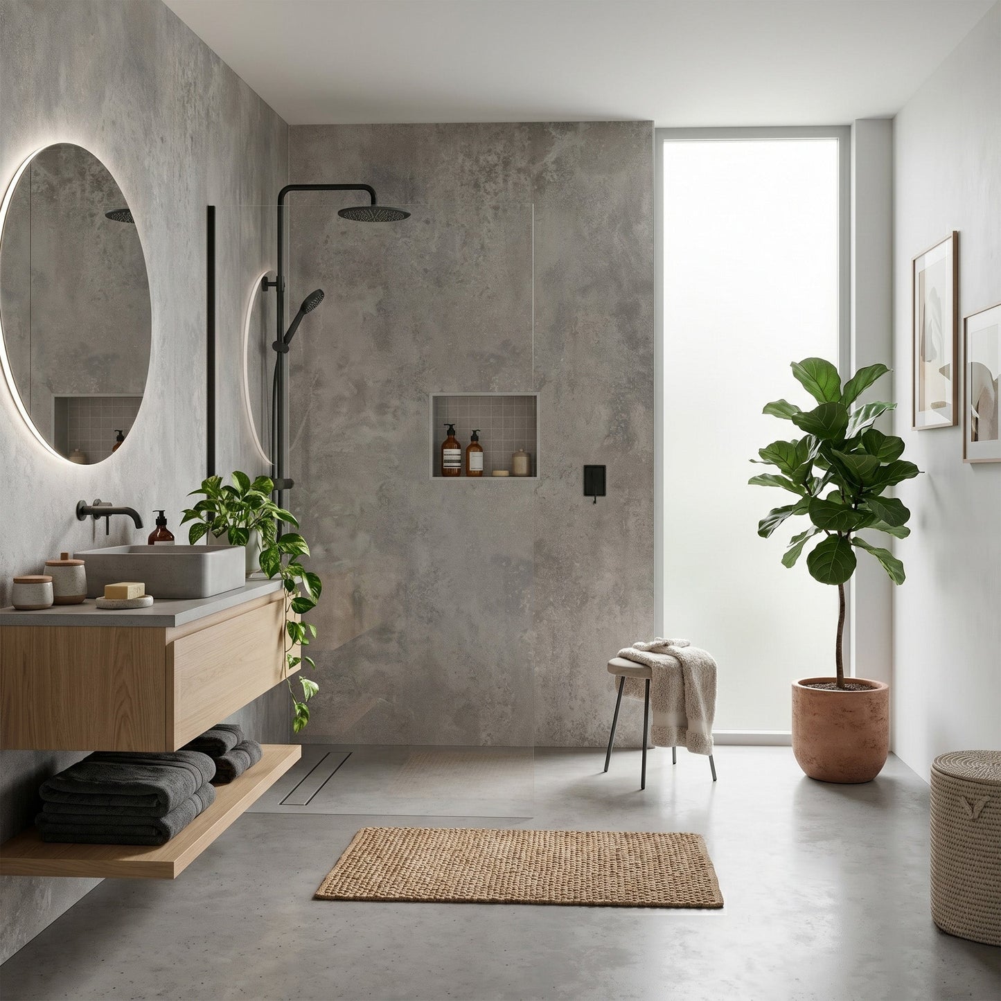Caldeira - 2420mm Wetwall Matt Waterproof Wall Panelling