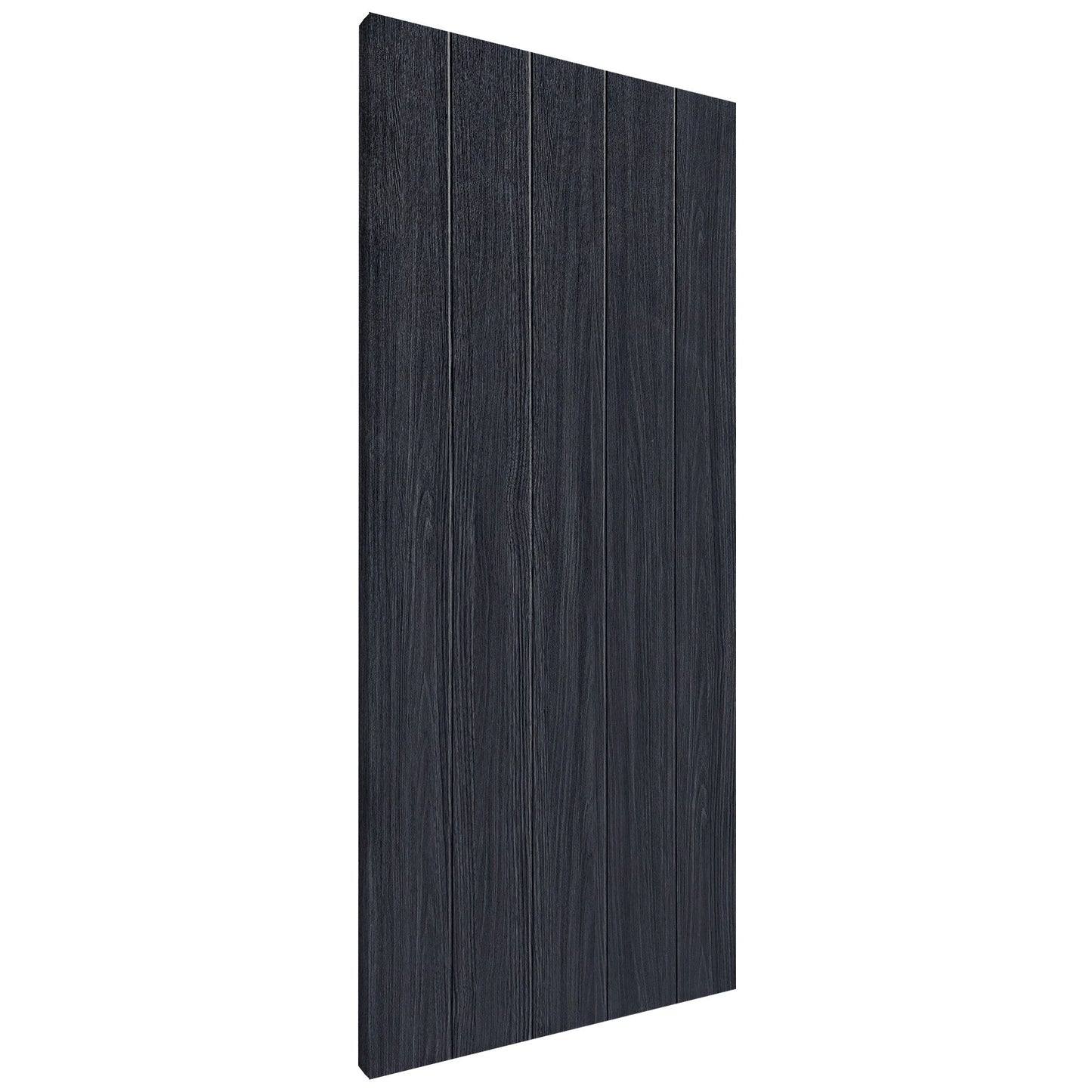 Black Internal Fully Finished Cottage Laminate FD30 Fire Door