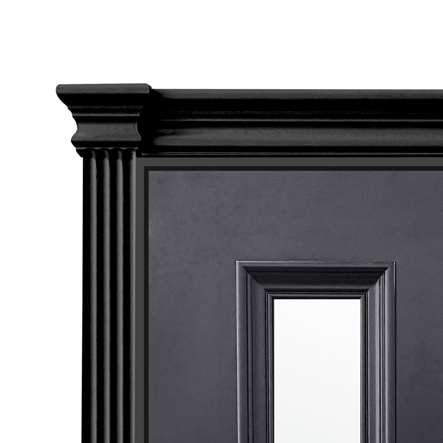 Jet Black Internal Fully Finished Sovereign Architrave Set