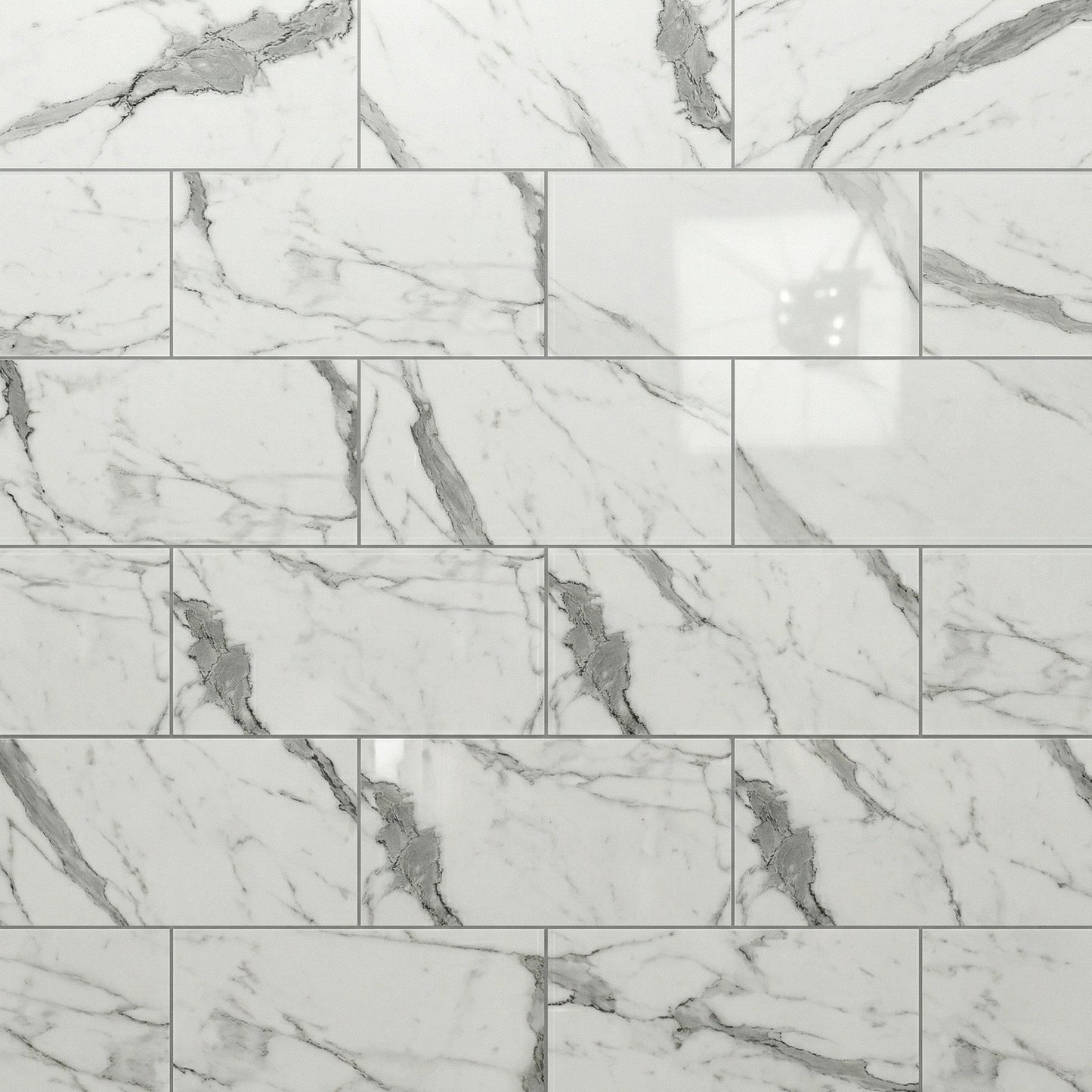 Marble Sarzana - Lustre Stone 8mm High Gloss Laminate Sample