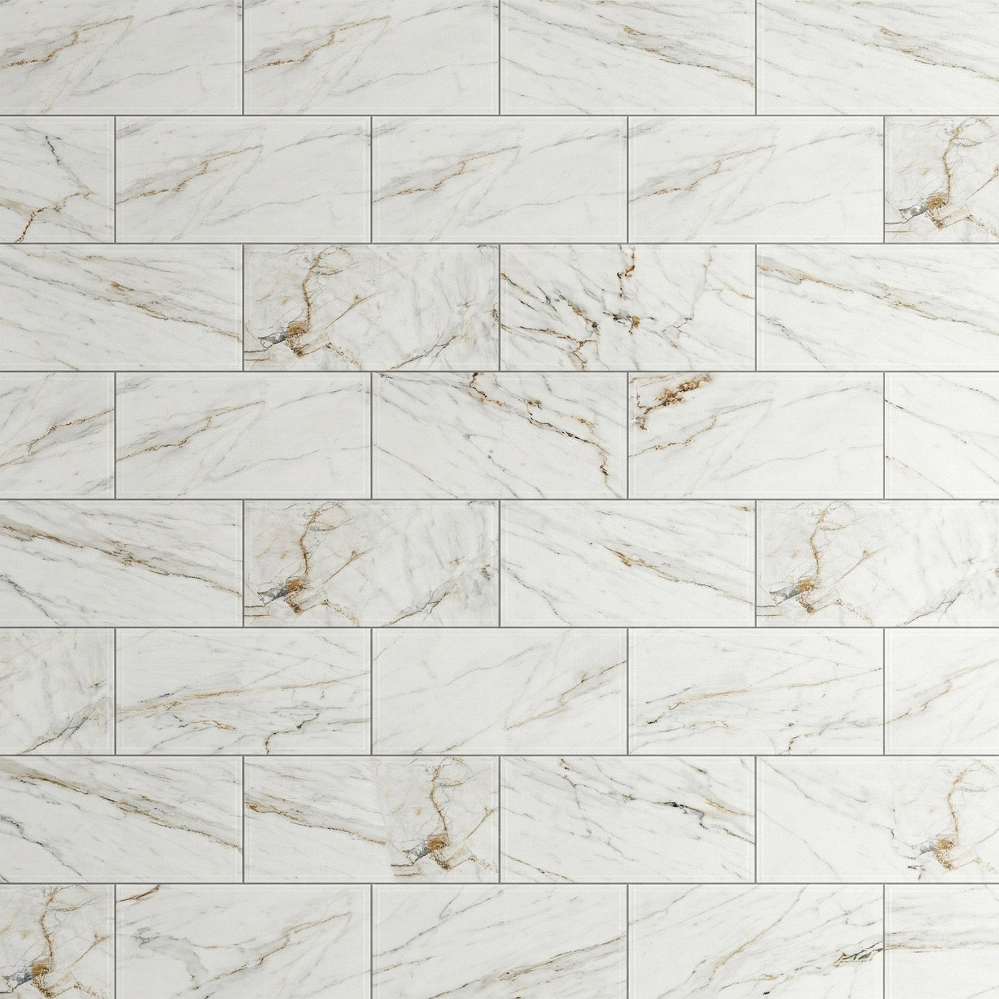Marble Arcola - Lustre Stone 8mm High Gloss Laminate Sample
