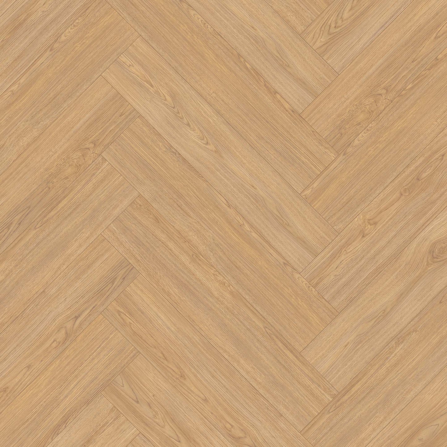 Crafted Oak - Wood Essence Water Resistant 8mm Herringbone Laminate Sample