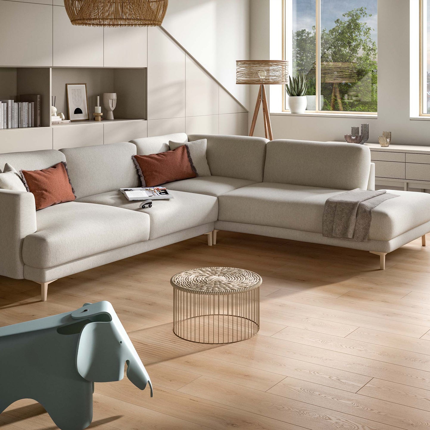 Sand Dune Oak - Wood Essence Aqua Water Resistant 10mm Laminate Flooring