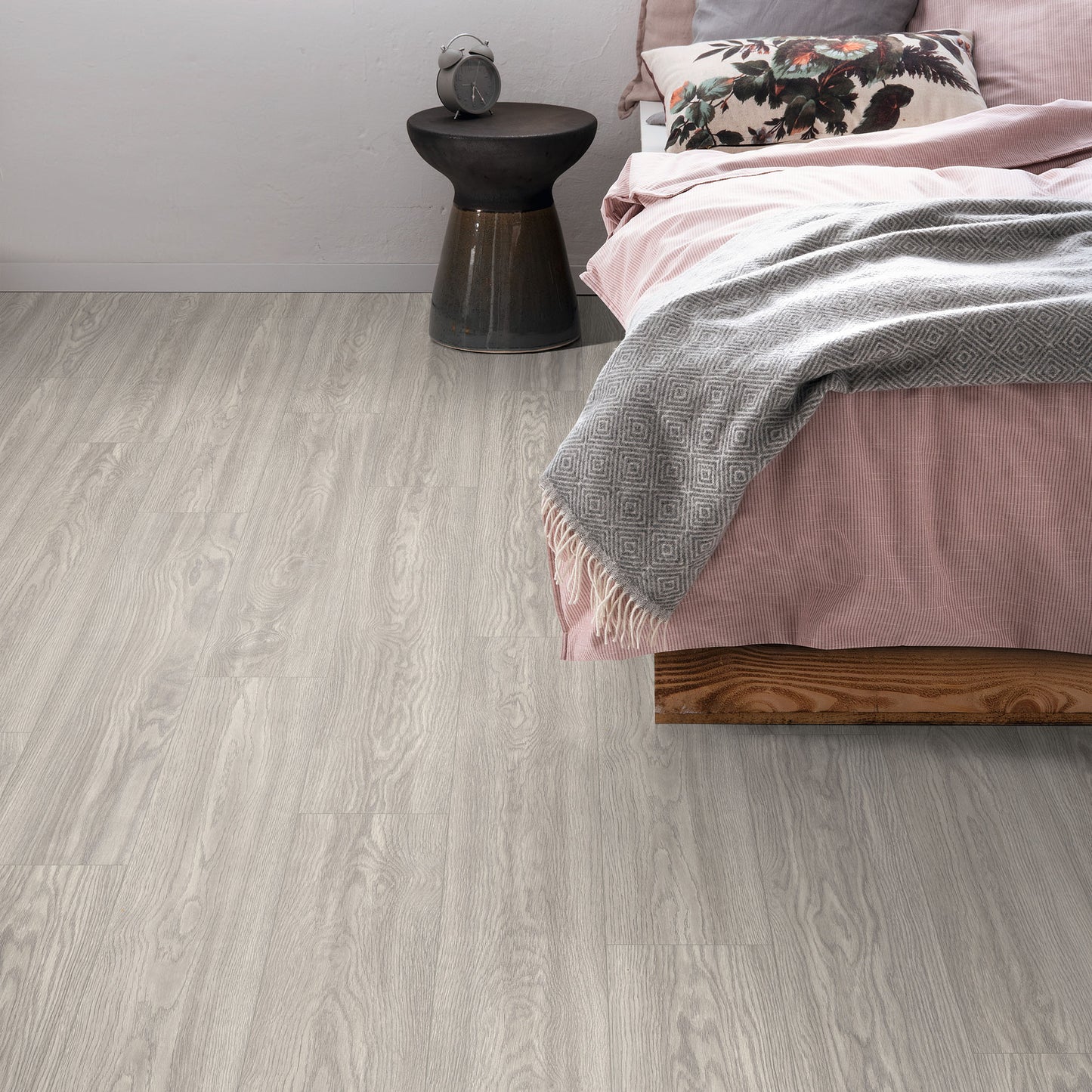 Wistful Oak Grey - Wood Essence Aqua Water Resistant 10mm Laminate Sample