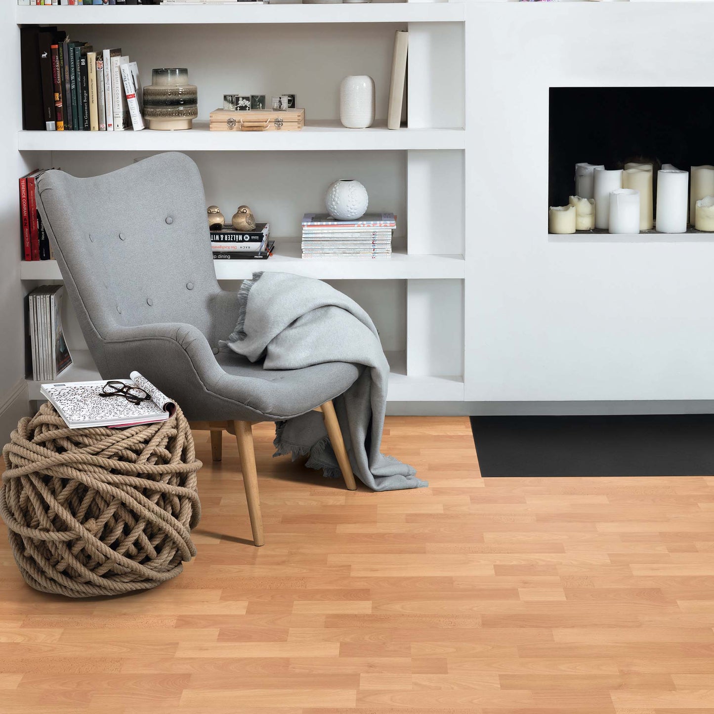 Vintage Beech - Wood Essence Water Resistant 7mm Laminate Flooring