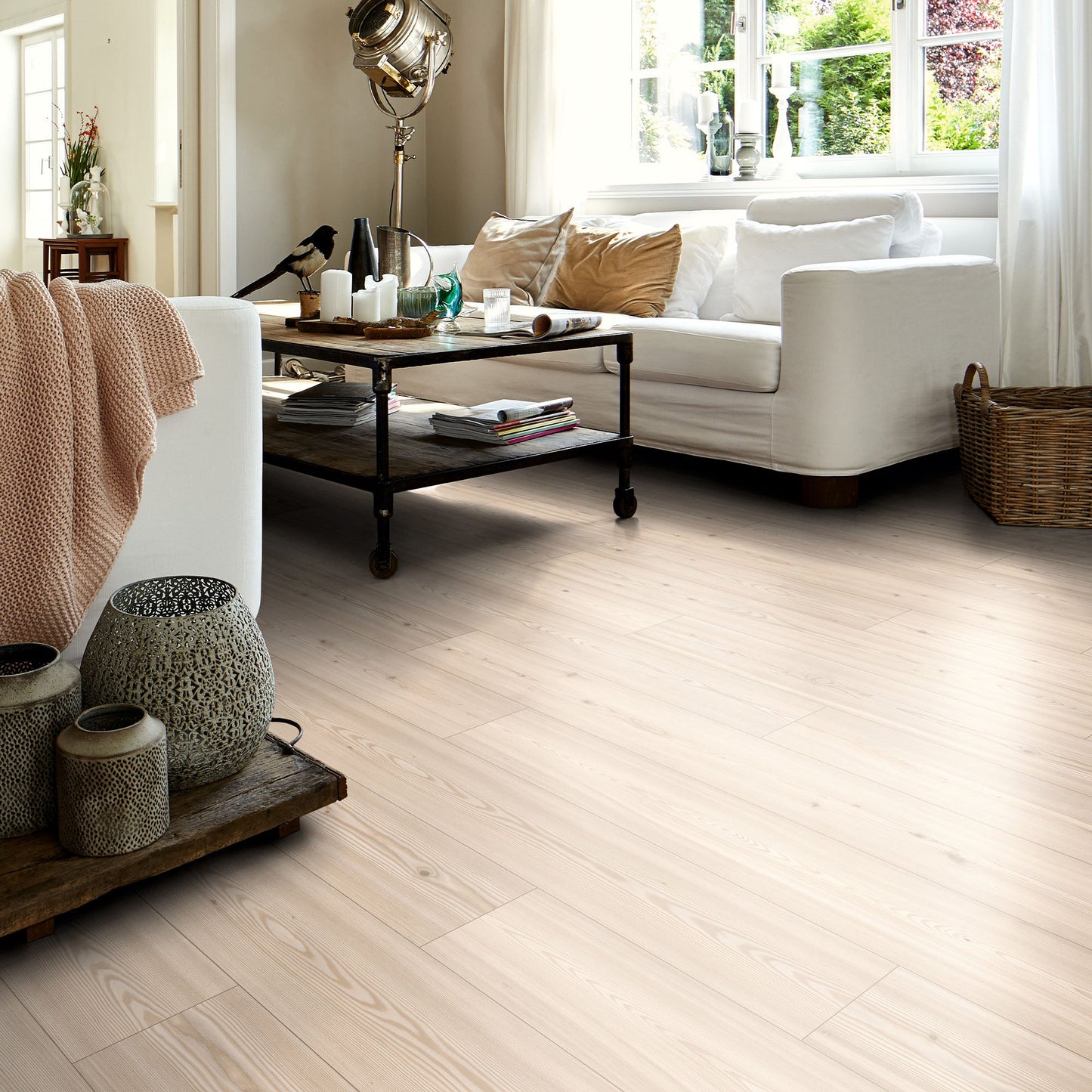 Valencia Pine - Wood Essence Water Resistant 7mm Laminate Sample