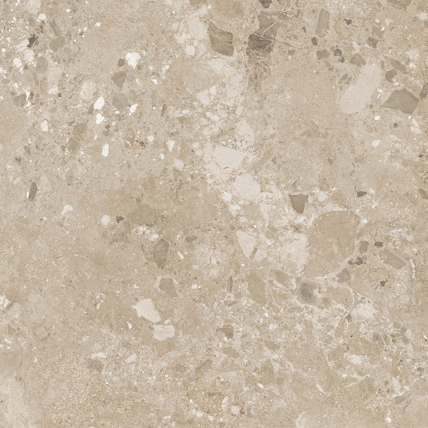 Beige Matt - Terazzia Smooth Porcelain Wall & Floor Tile