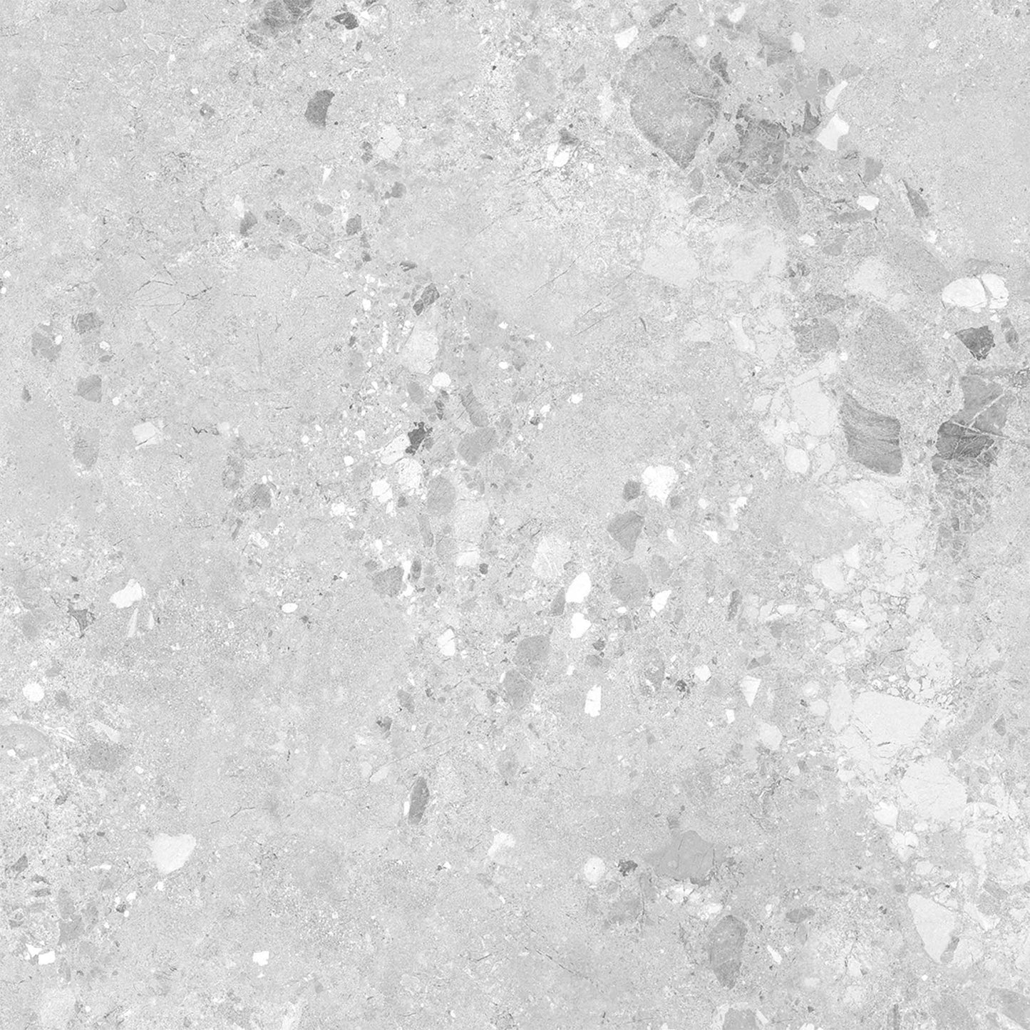 Grey Matt - Terazzia Smooth Porcelain Wall & Floor Tile Sample
