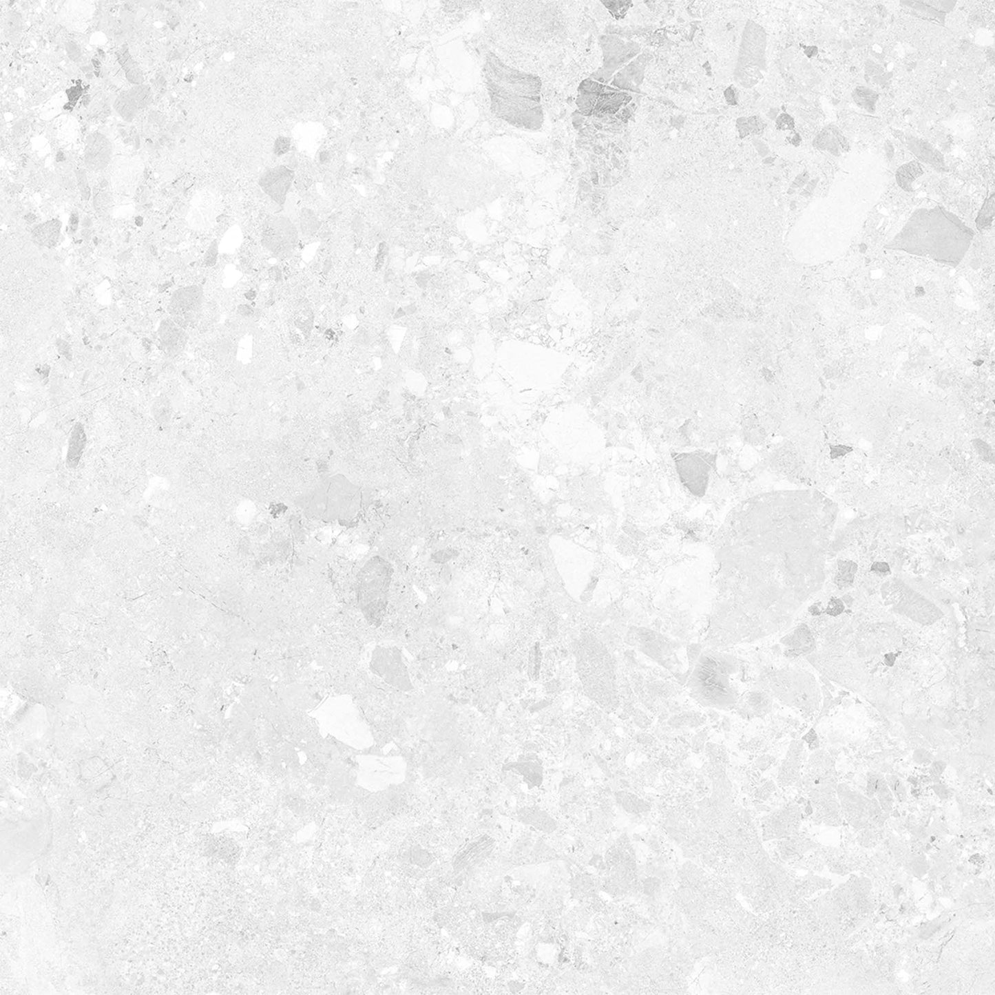 Terazzia White Matt - Smooth Porcelain Wall & Floor Tile