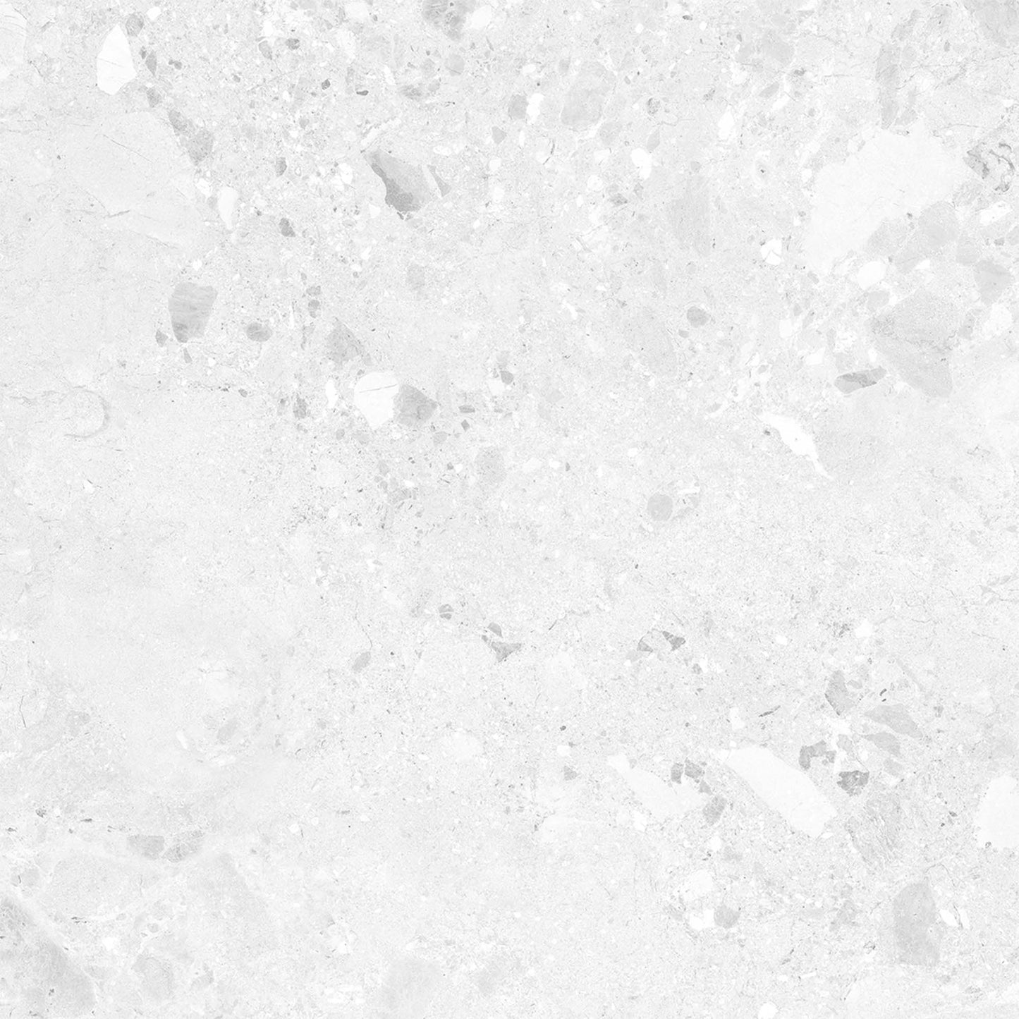 Terazzia White Matt - Smooth Porcelain Wall & Floor Tile Sample