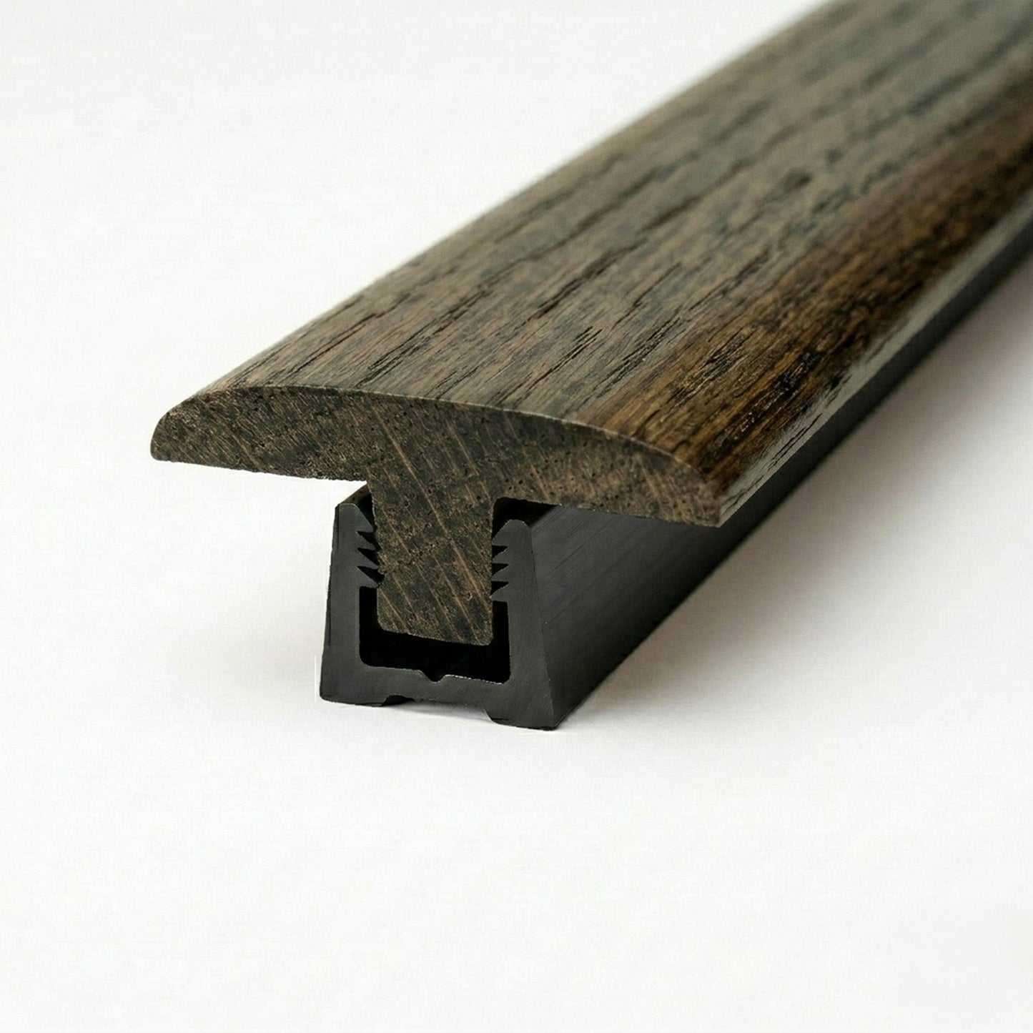 Dark Oak Connecting Profile Door Bar 990mm