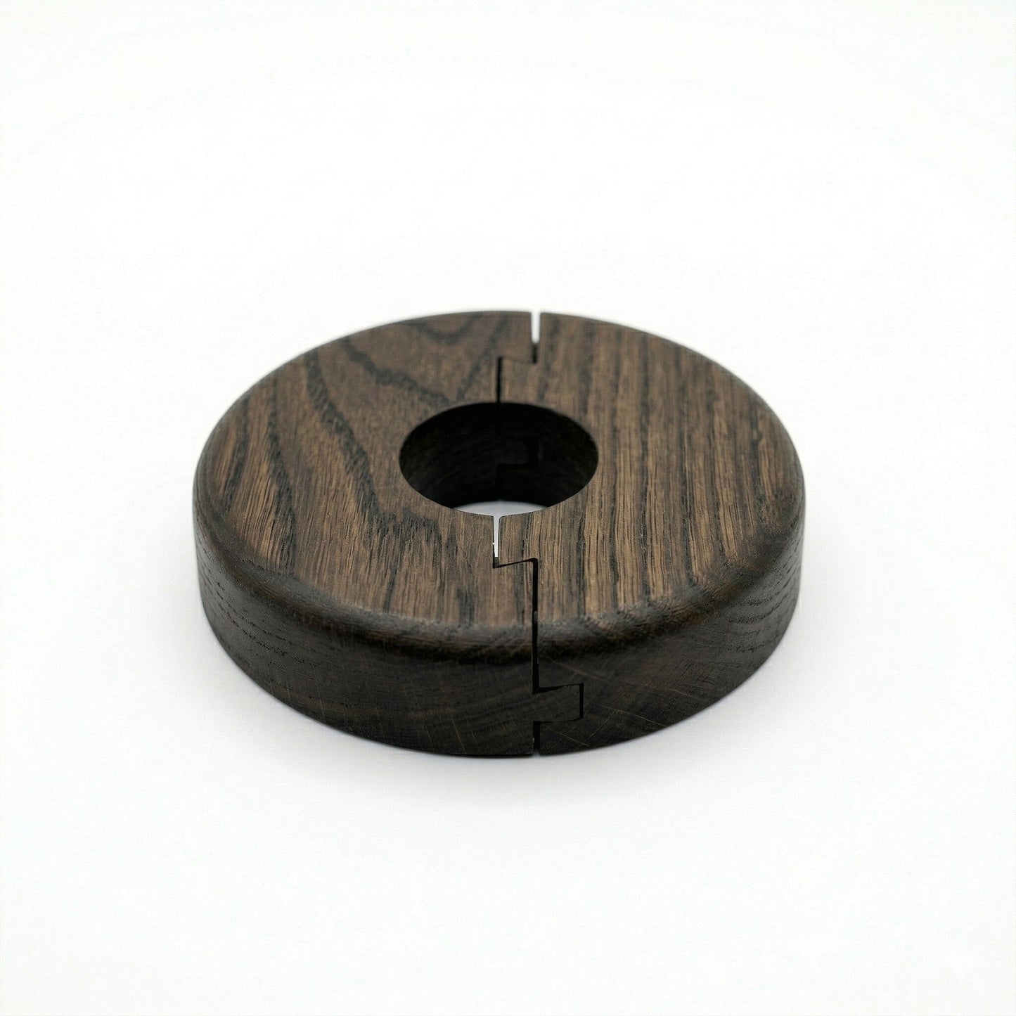 Dark Oak Radiator Pipe Rose Cover