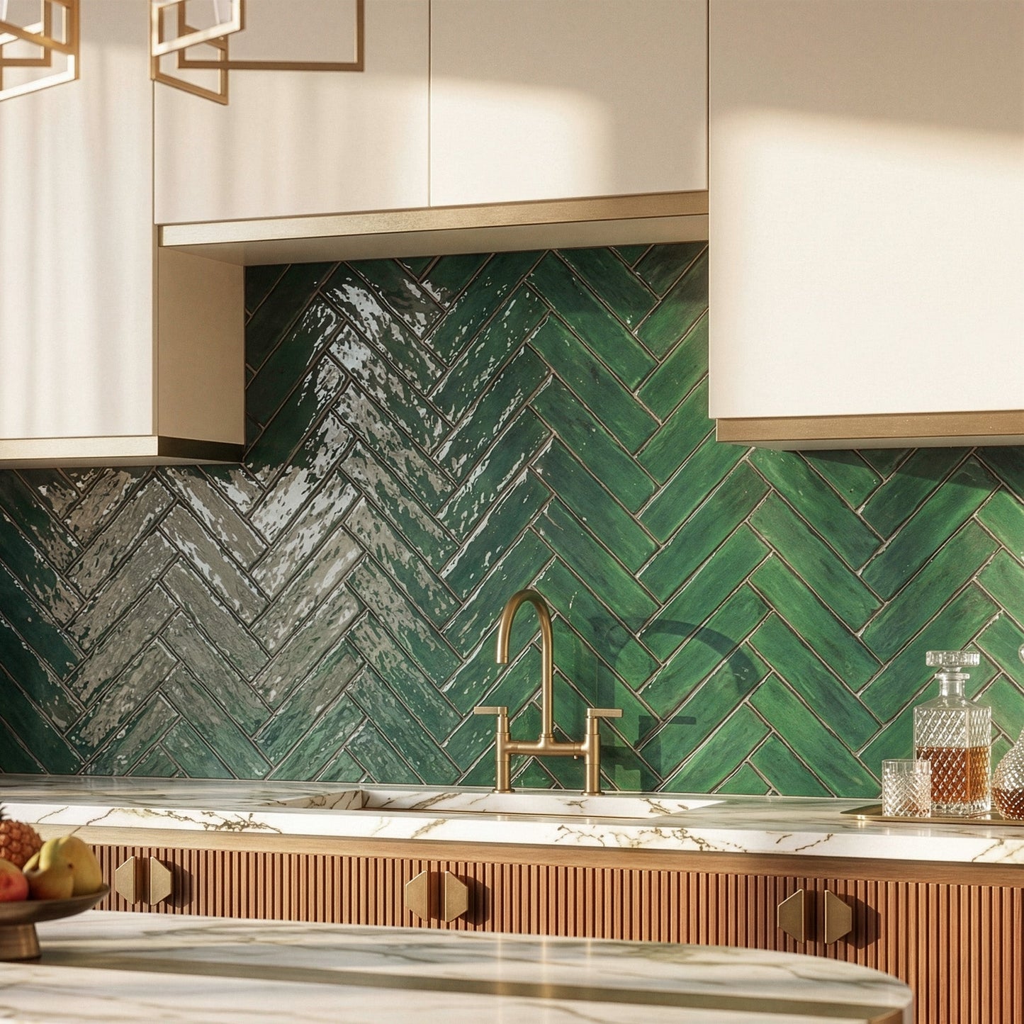 Green Gloss - Aura Smooth Ceramic Wall Tile