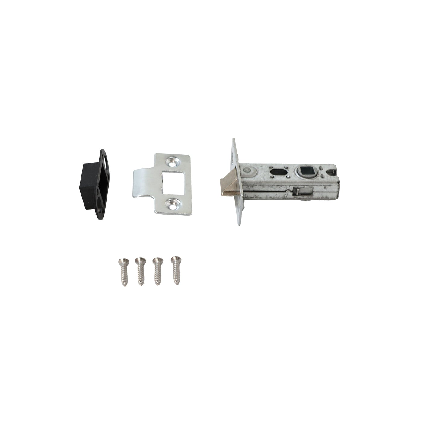 65mm Tubular Mortice Latch - Polished Stainless Steel