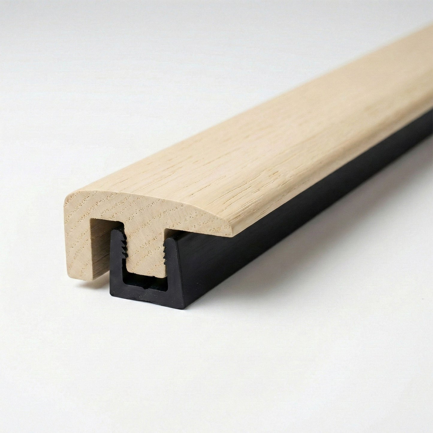 Ivory White - End Profile Door Bar 990mm
