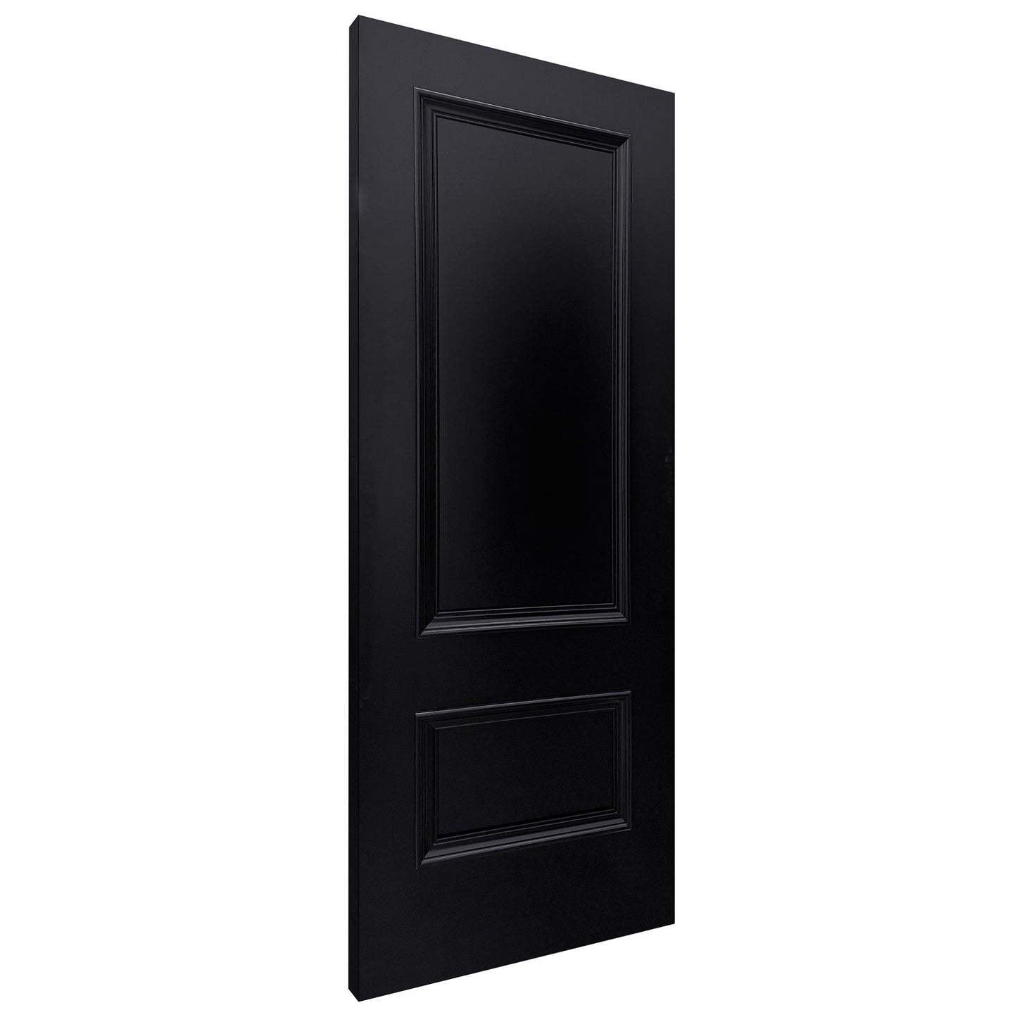 Jet Black Internal Fully Finished Mayfair 2 Panel Door