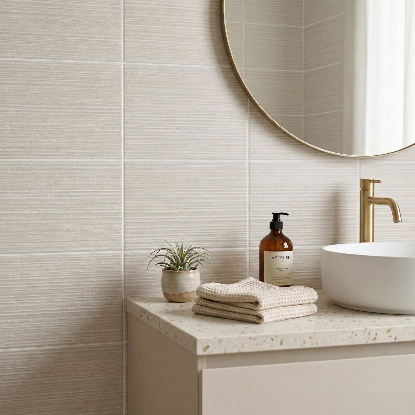 White Matt - Urban Textured Porcelain Wall & Floor Tile Sample