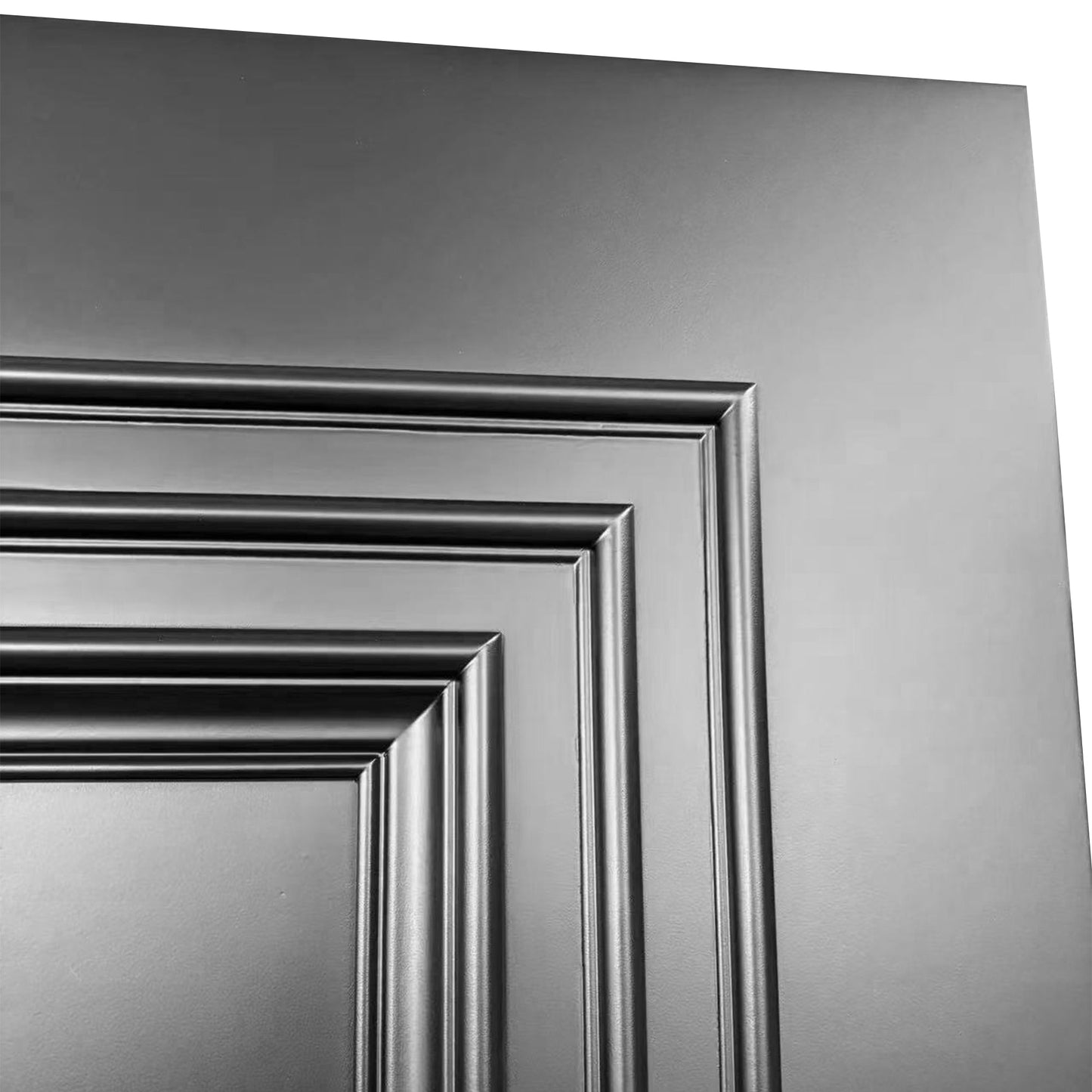 Jet Black Internal Fully Finished Trinity Fire Door