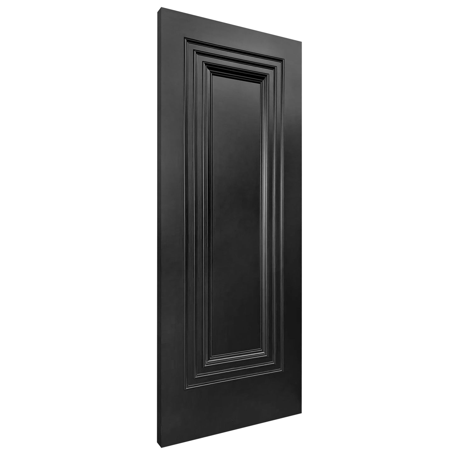 Jet Black Internal Fully Finished Trinity Fire Door