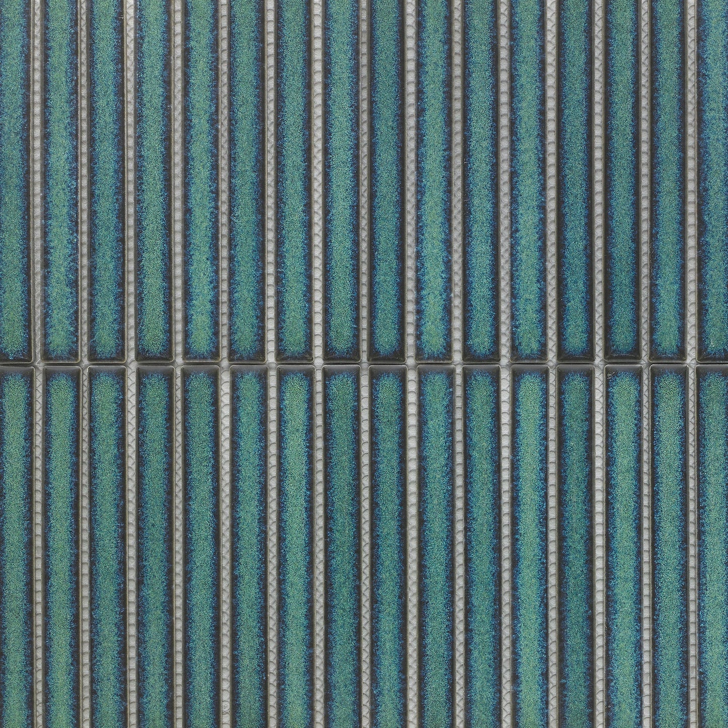Green Gloss - Linear Smooth Mosaic Porcelain Wall Tile