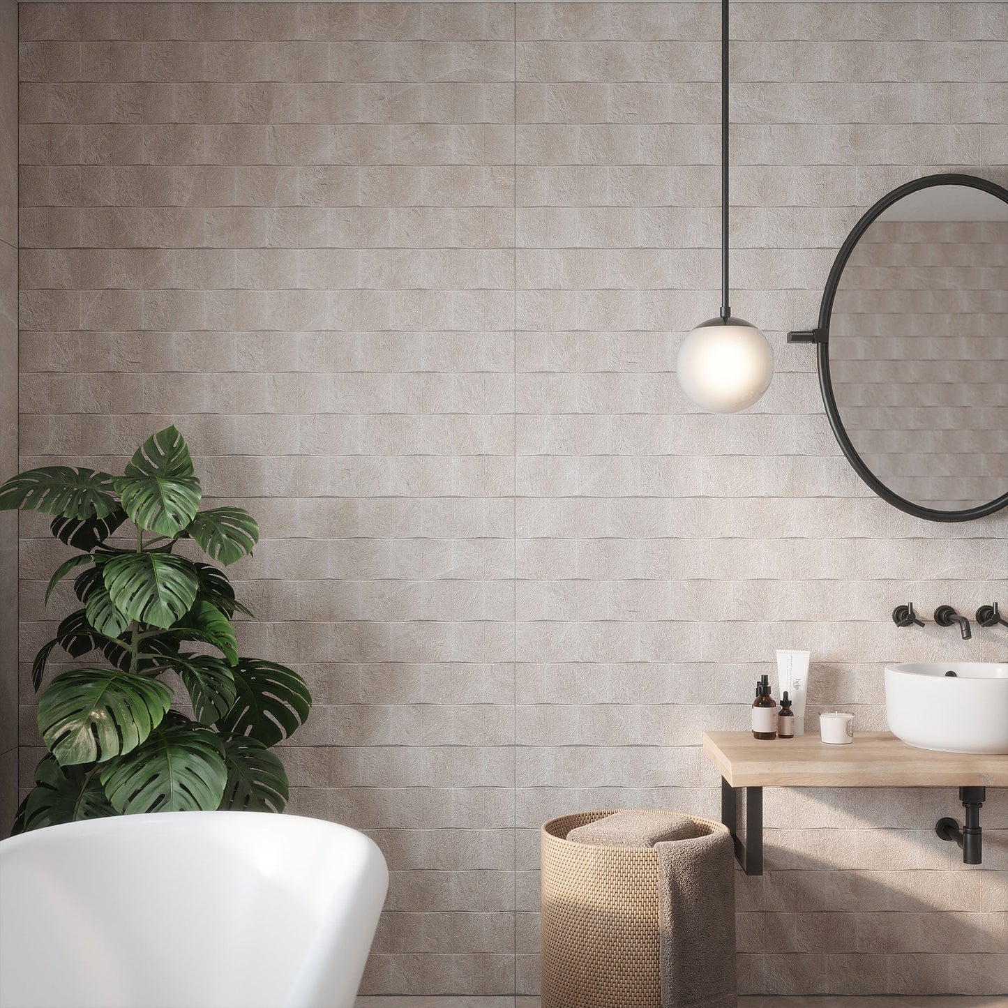 Beige Matt - Palma Smooth Wall & Floor Tile Sample