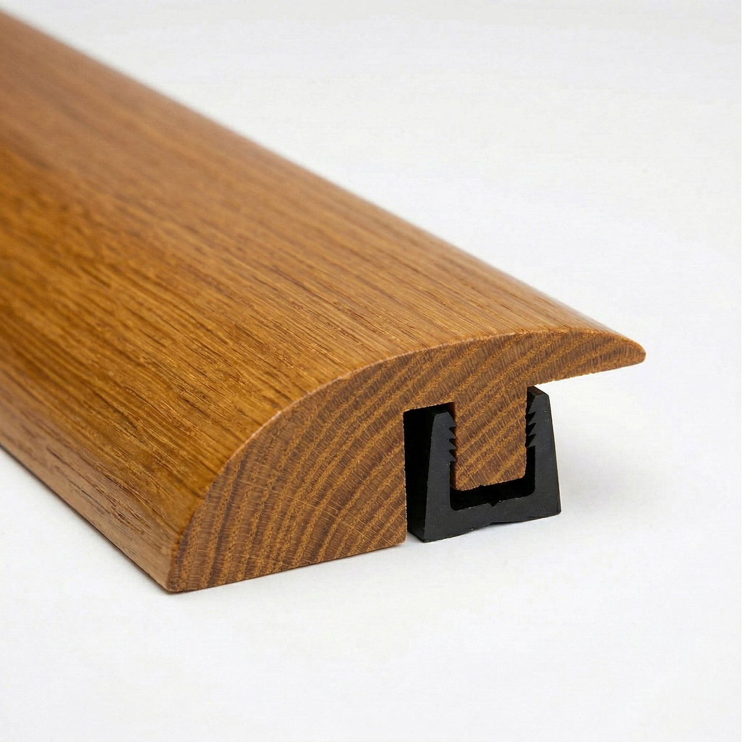 Natural Lacquered Ramp Adapting Profile Door Bar 990mm