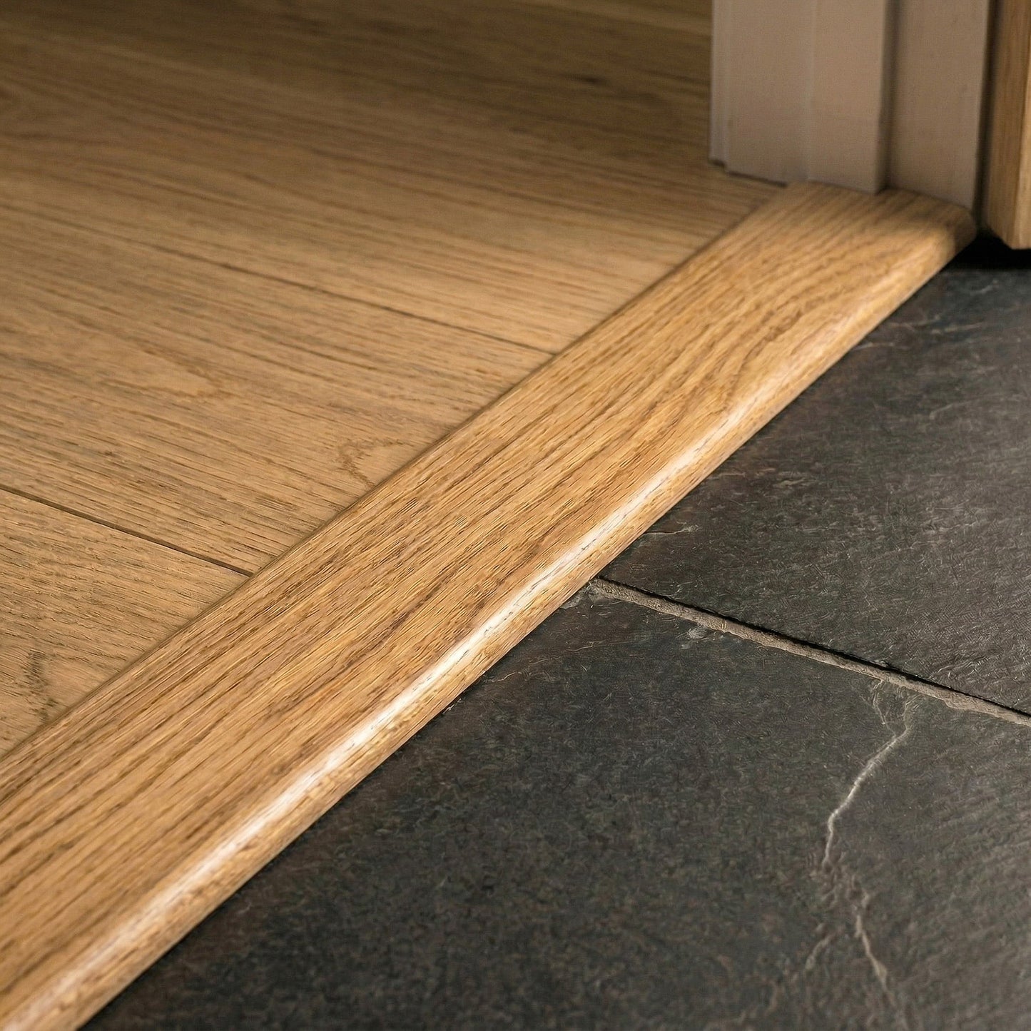 Natural Oak - Lacquered Connecting Profile Door Bar 990mm