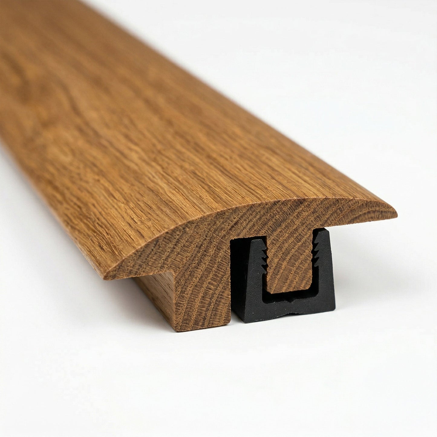Natural Oiled Semi-Ramp Adapting Profile Door Bar 990mm