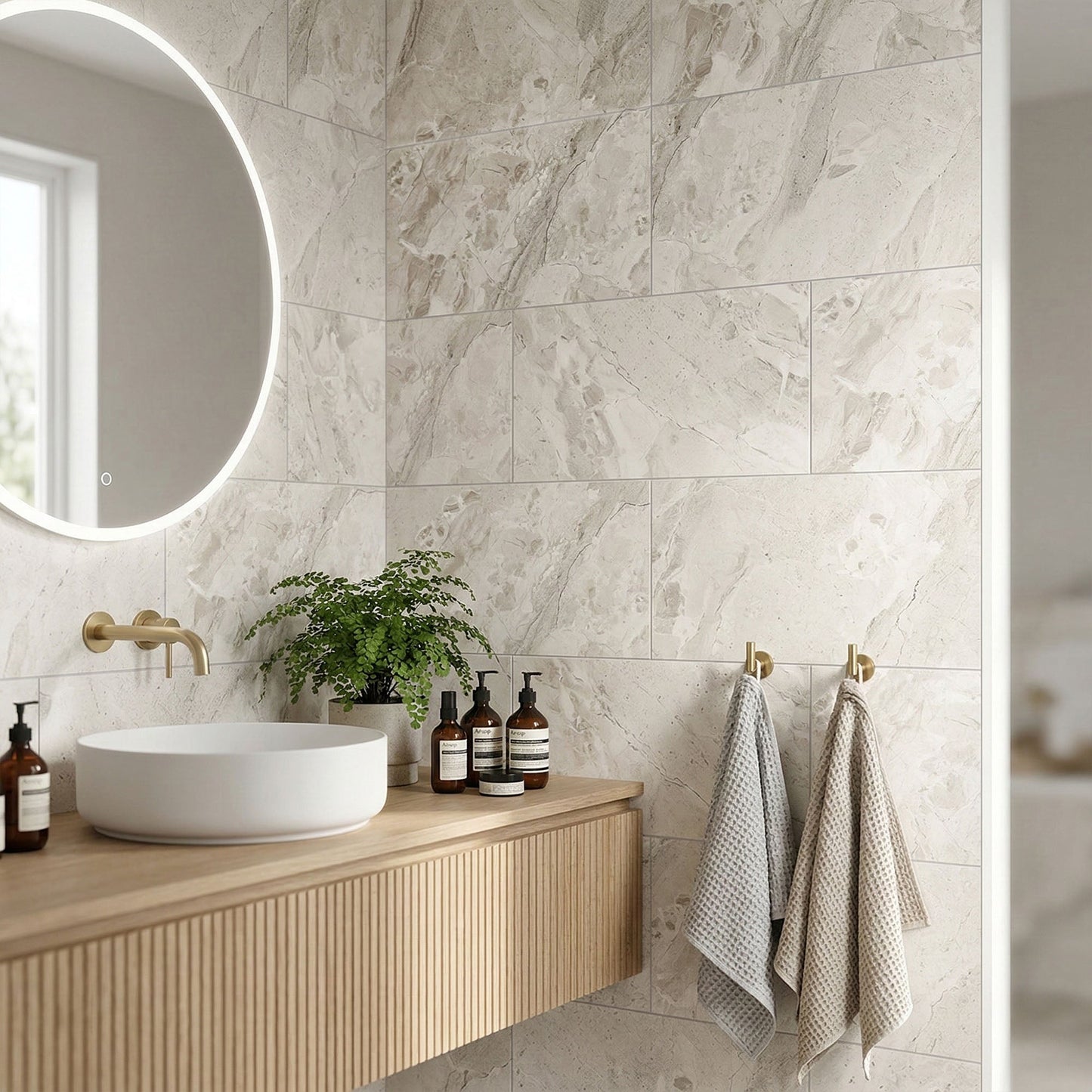 White Matt - Origins Smooth Porcelain Wall & Floor Tile