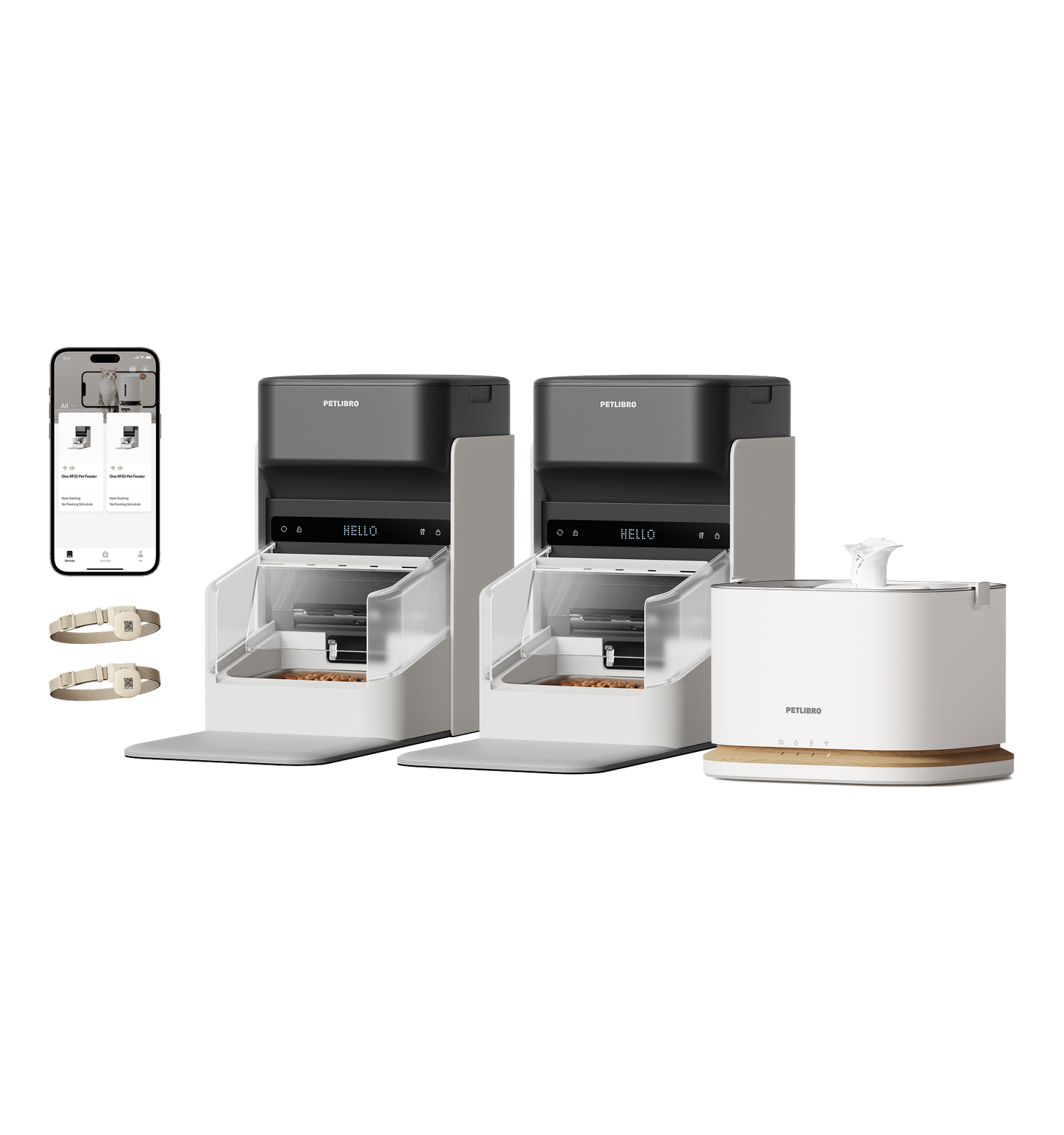 RFID Smart Feeder & Dockstream 2 Smart Cordless Fountain Bundle
